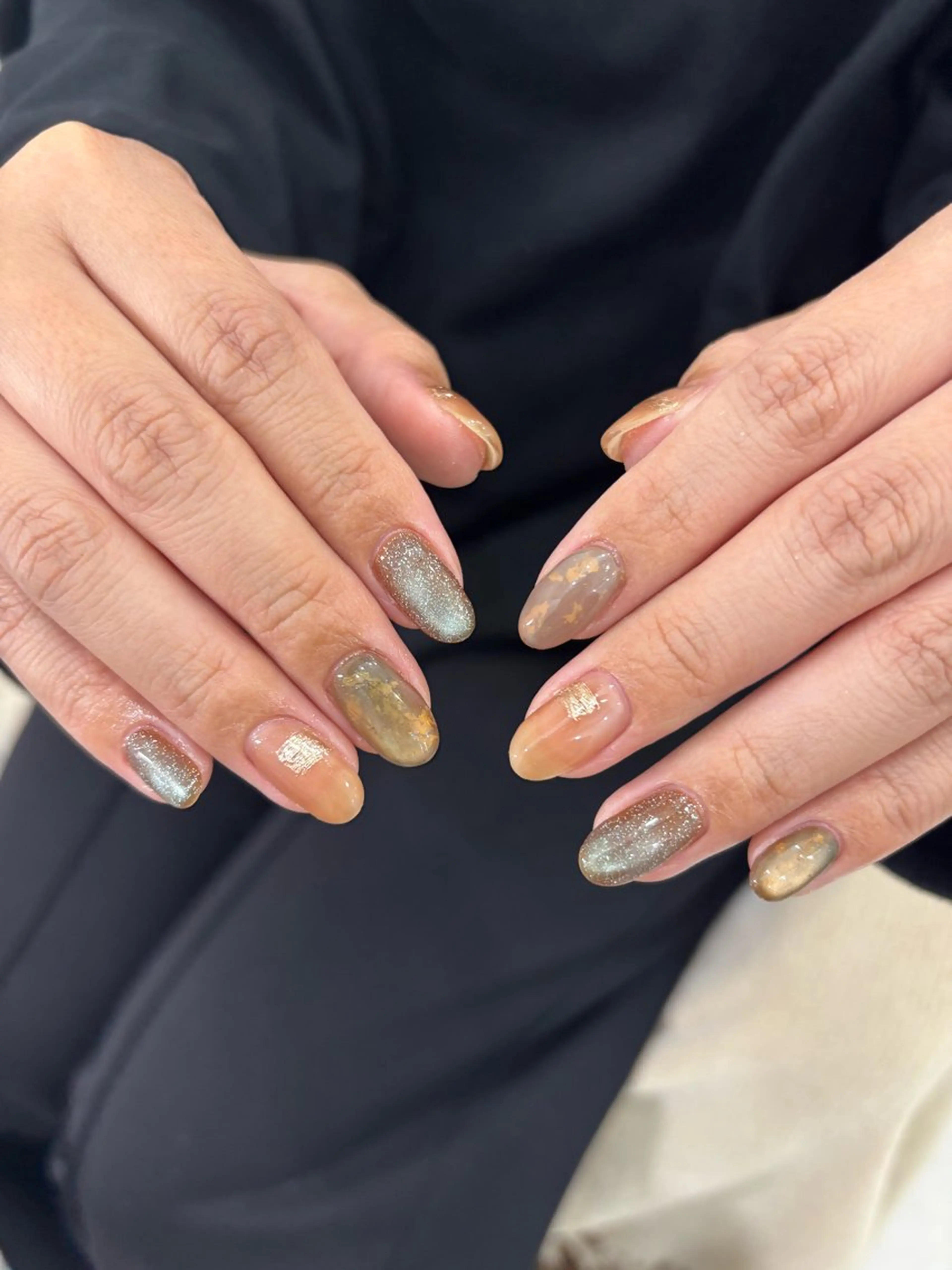 ネイル ハンドネイル THREE nail 長谷川のネイルデザイン