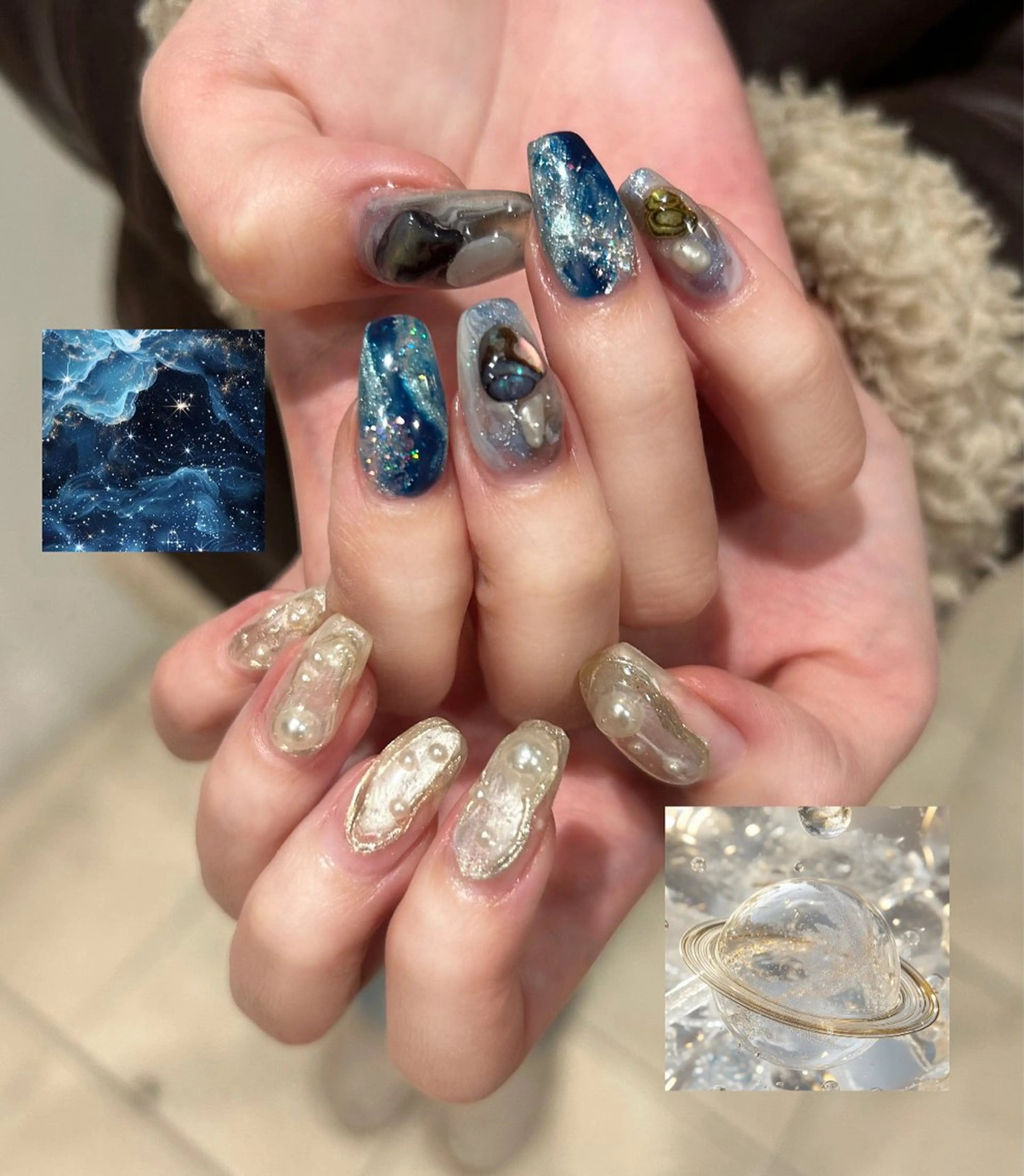 ネイル ハンドネイル フットネイル ASA nail / アート☀︎ニュアンスのネイルデザイン