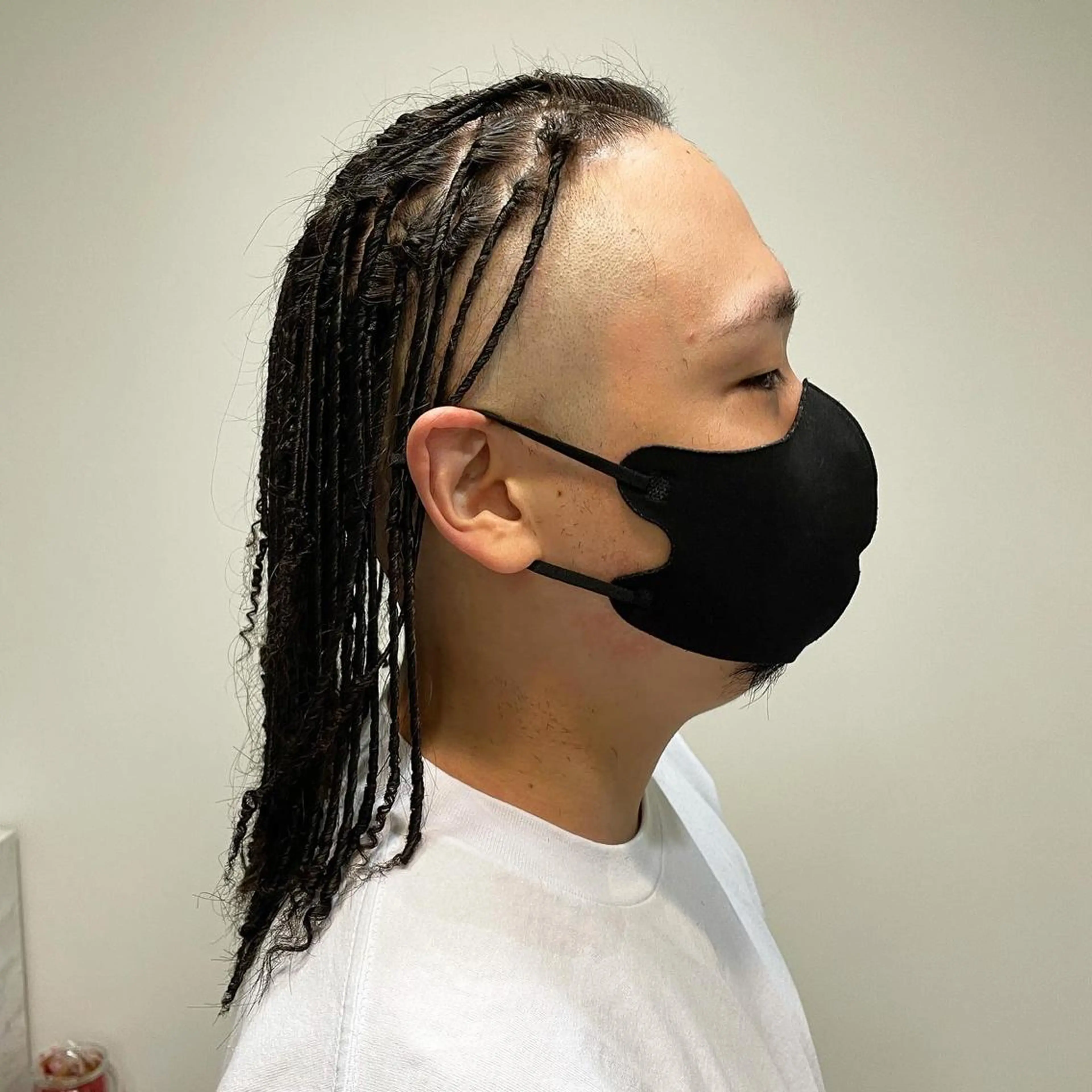 ミディアム パーマ メンズ カット パーマ メンズパーマのプロ 川野翔太のヘアスタイル