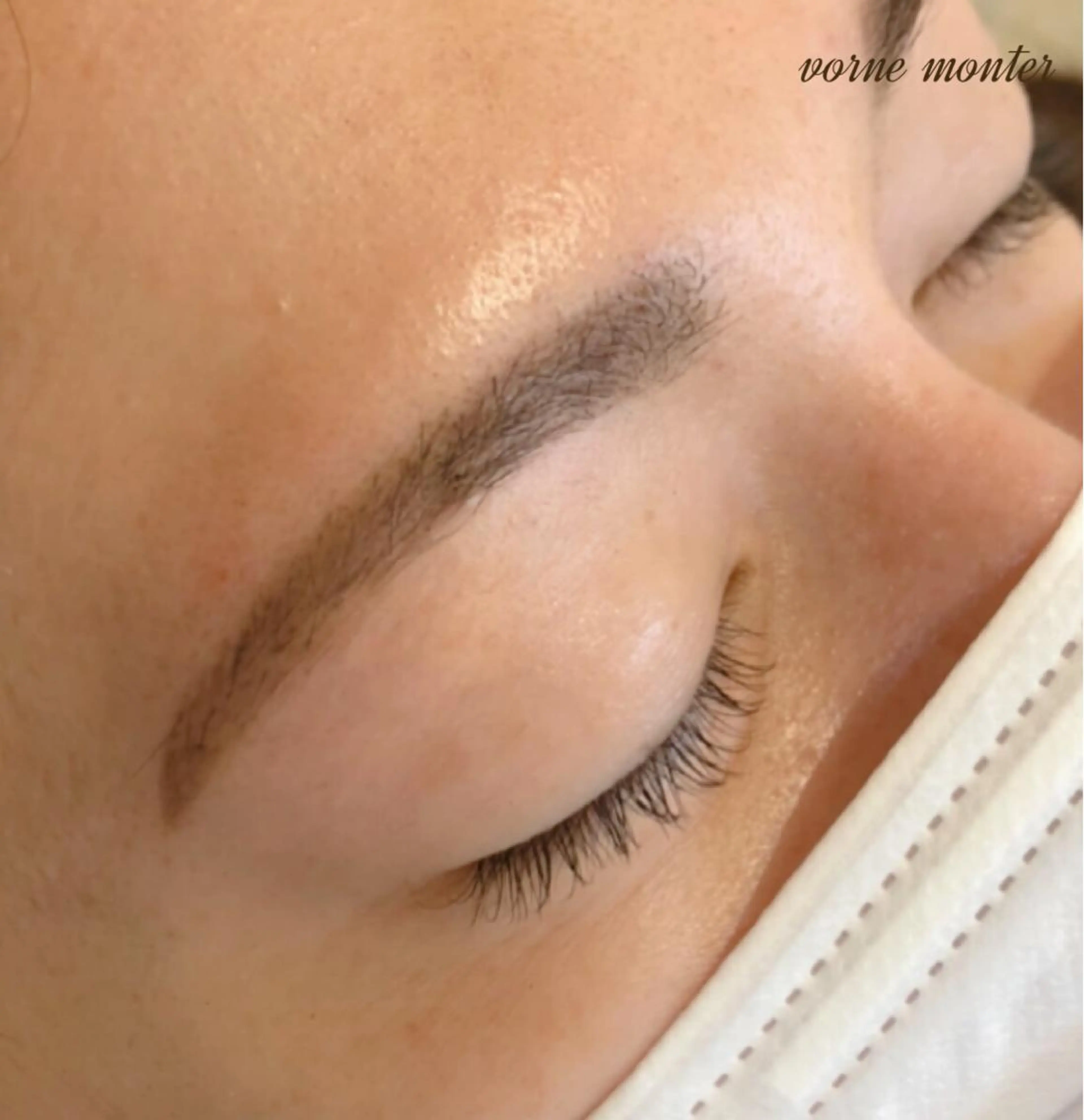 《ご新規様》お得なsetmenu☆眉毛wax脱毛＋毛流れ矯正(ノンケミカルブロウラミネーション)♩お仕上げ付き！の写真