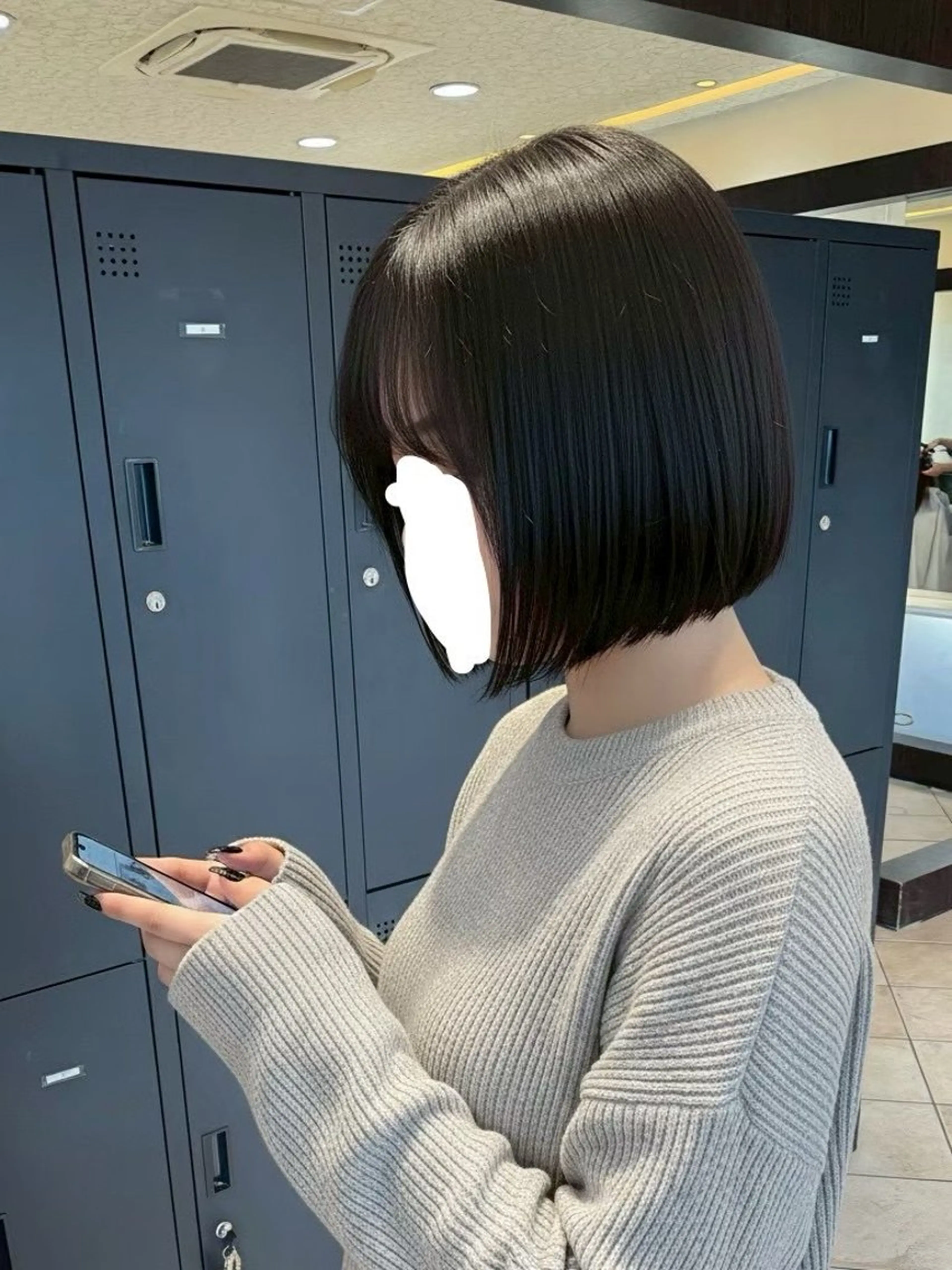 ショート MOKA🌼 淵野辺デザインカラーのヘアスタイル