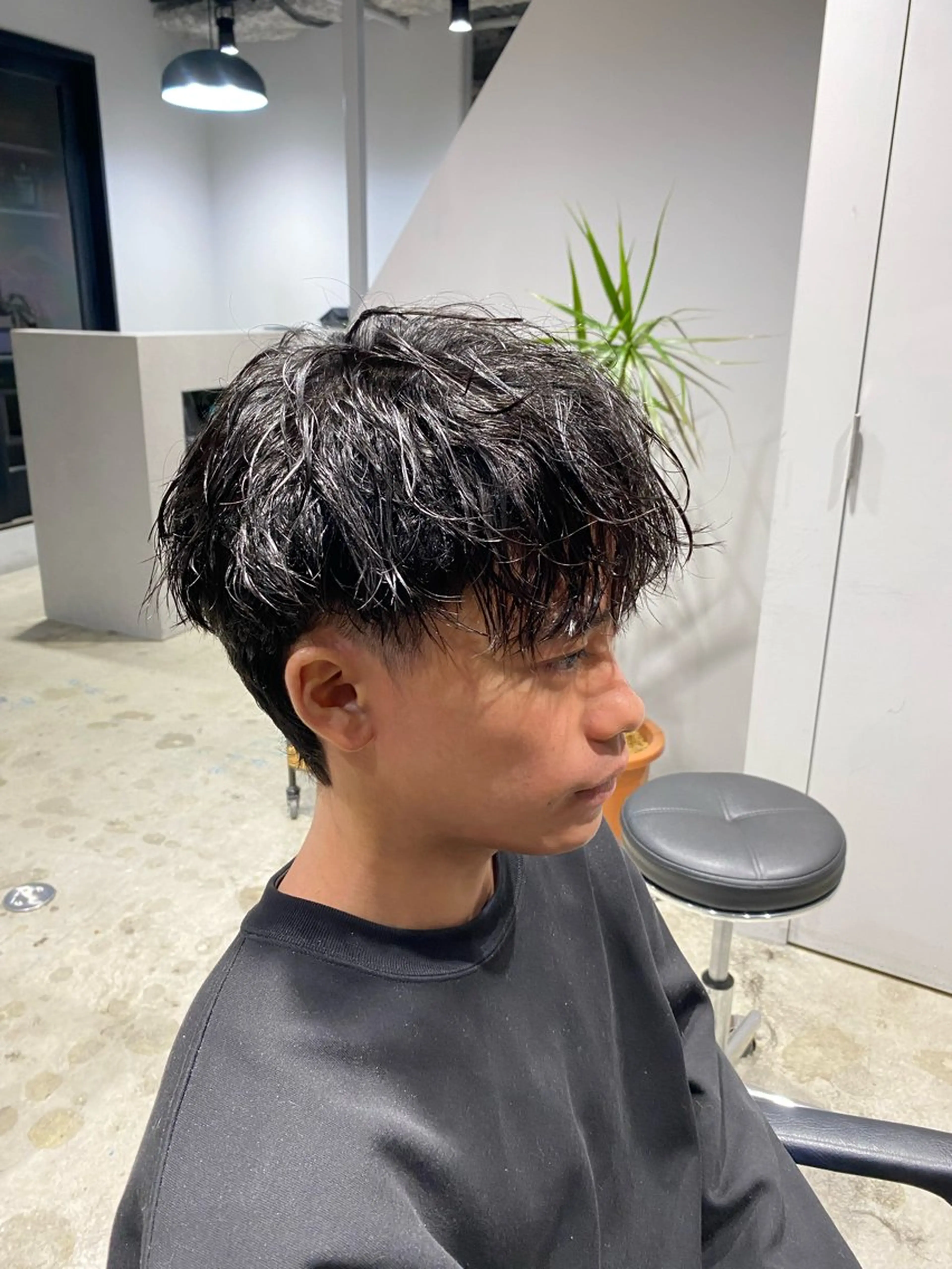 ショート パーマ 村田 健のヘアスタイル