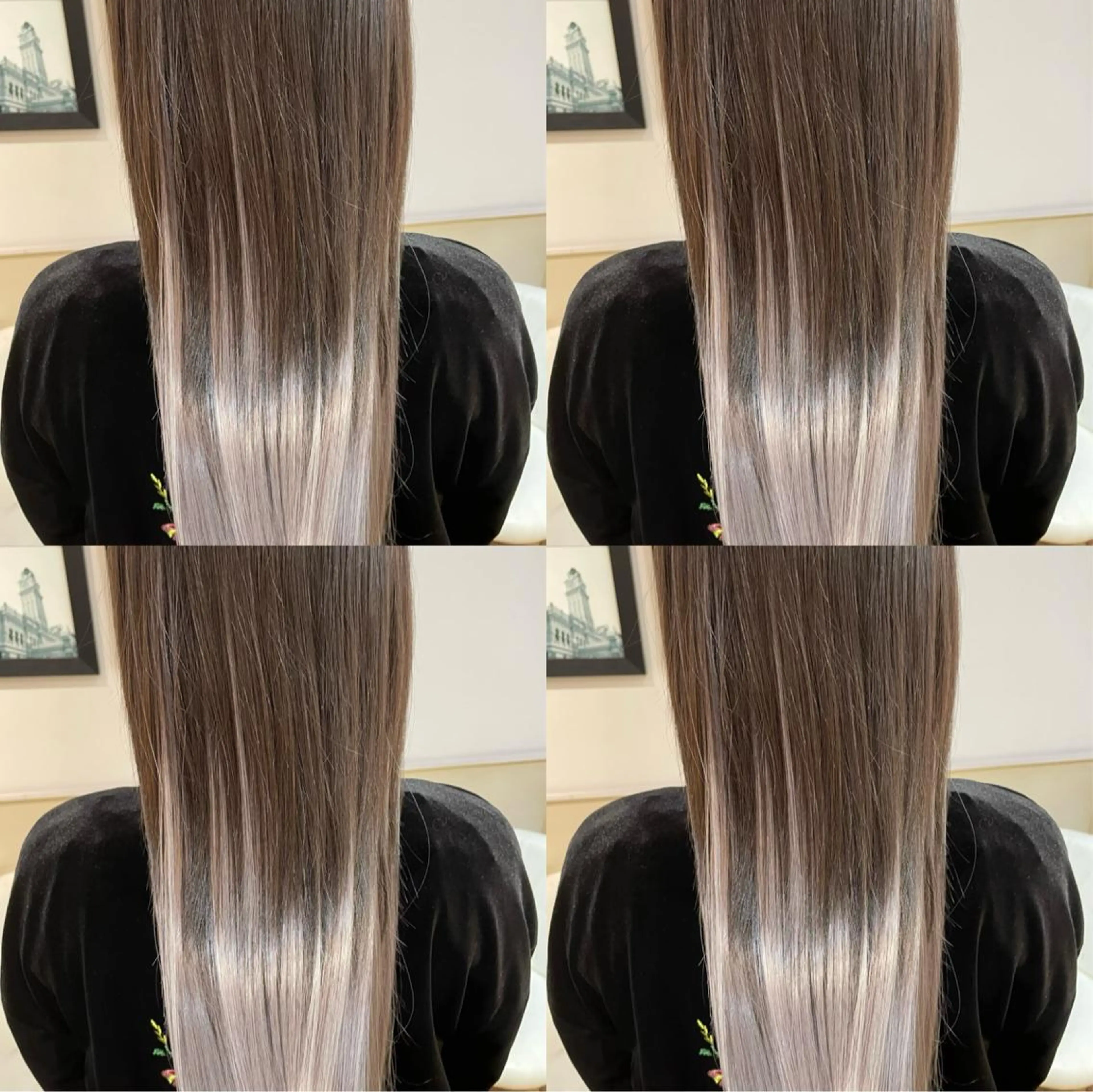 ロング カラー シールエクステ エクステ 🌟トップデザイナー 高橋🌟のヘアスタイル