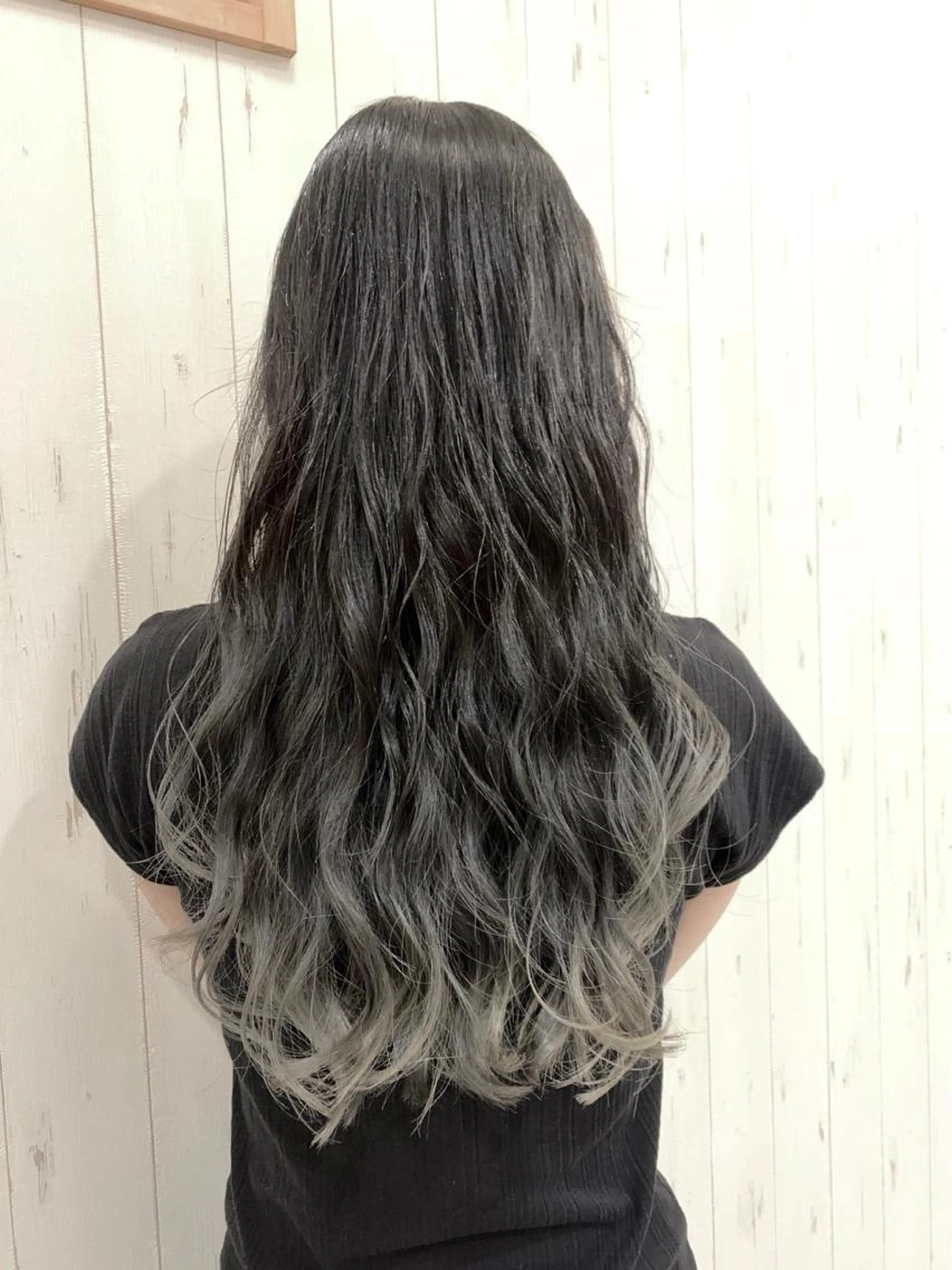 カット＋カラー＋グラデーション(ケアブリーチ)＋5ステップTR♪HC付¥13900の写真