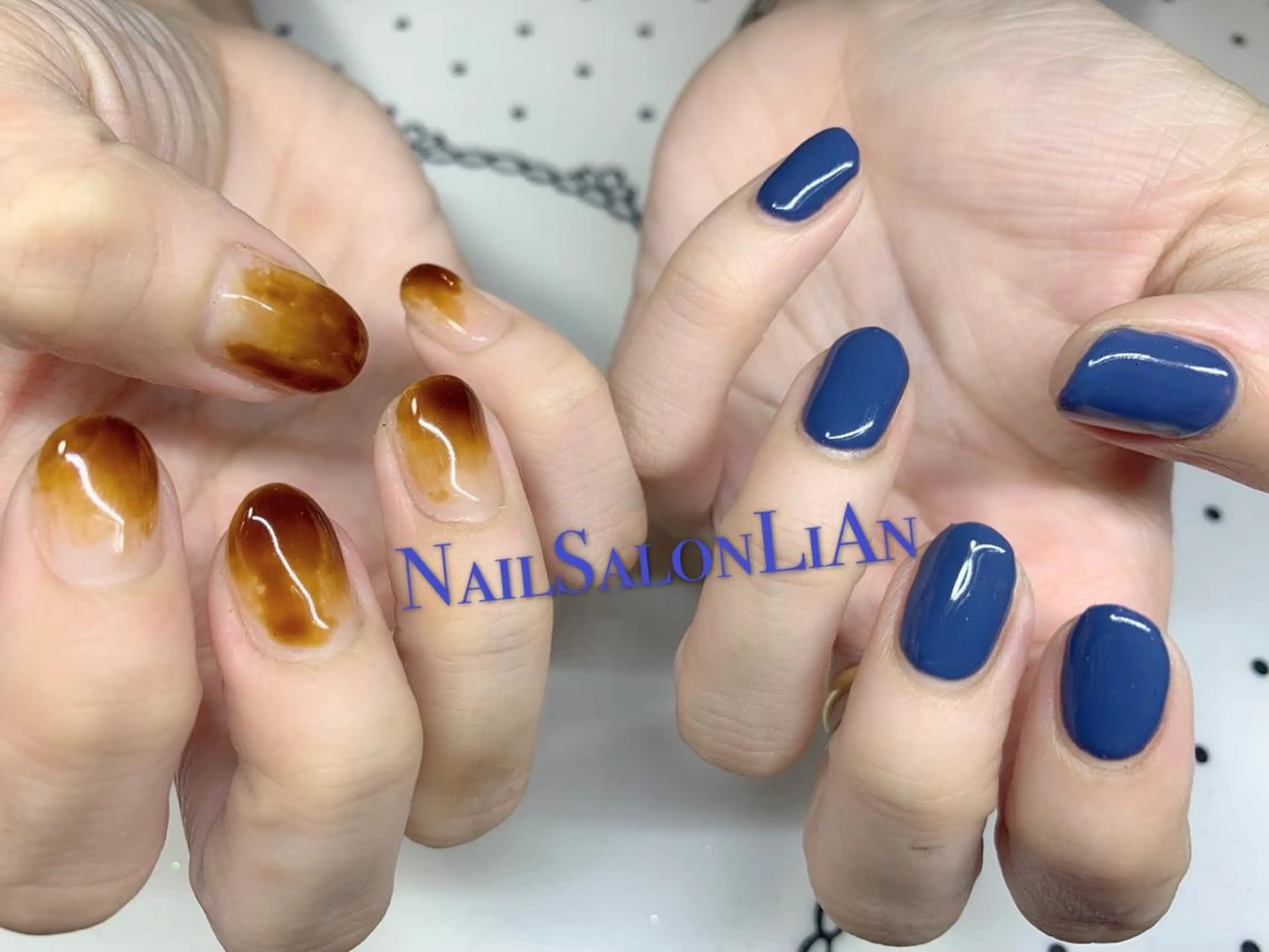 ネイル 持ち込み ハンドネイル NailSalon LiAnのネイルデザイン