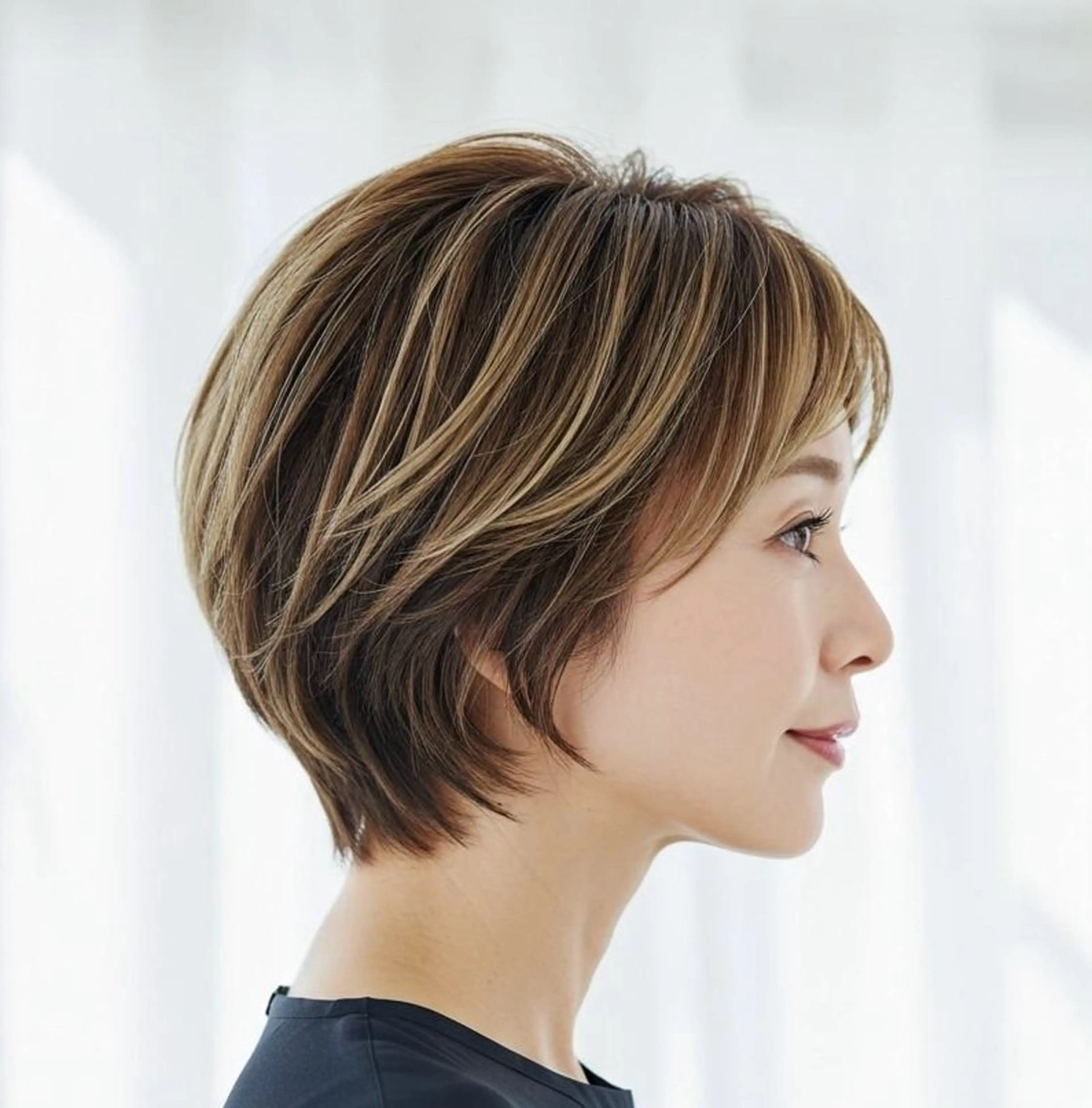 ショート 🫧似合わせショート ゴヤ🫧のヘアスタイル