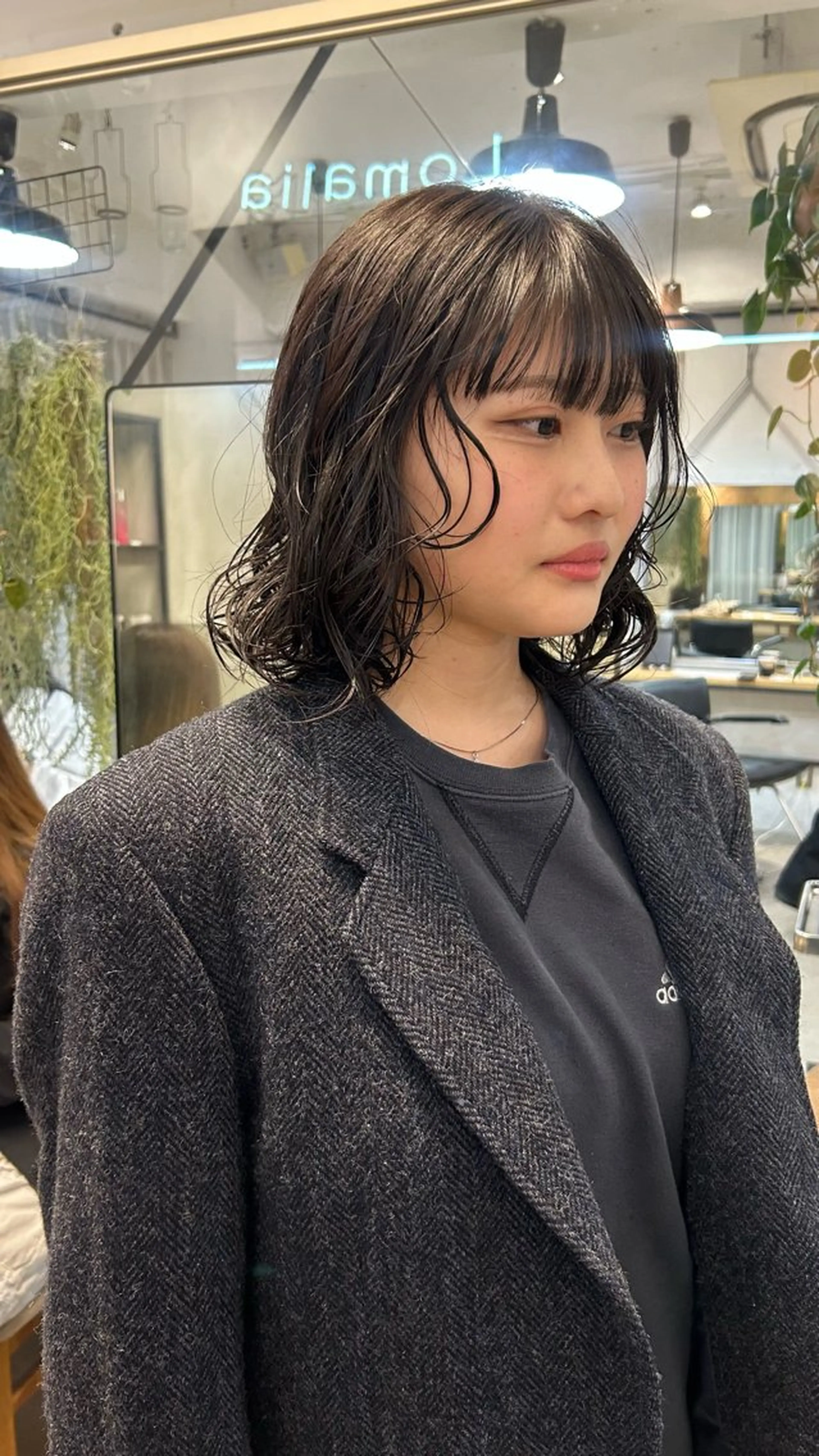 パーマ カット パーマ じゅわっと暖色カラー 🍊Moemiのヘアスタイル