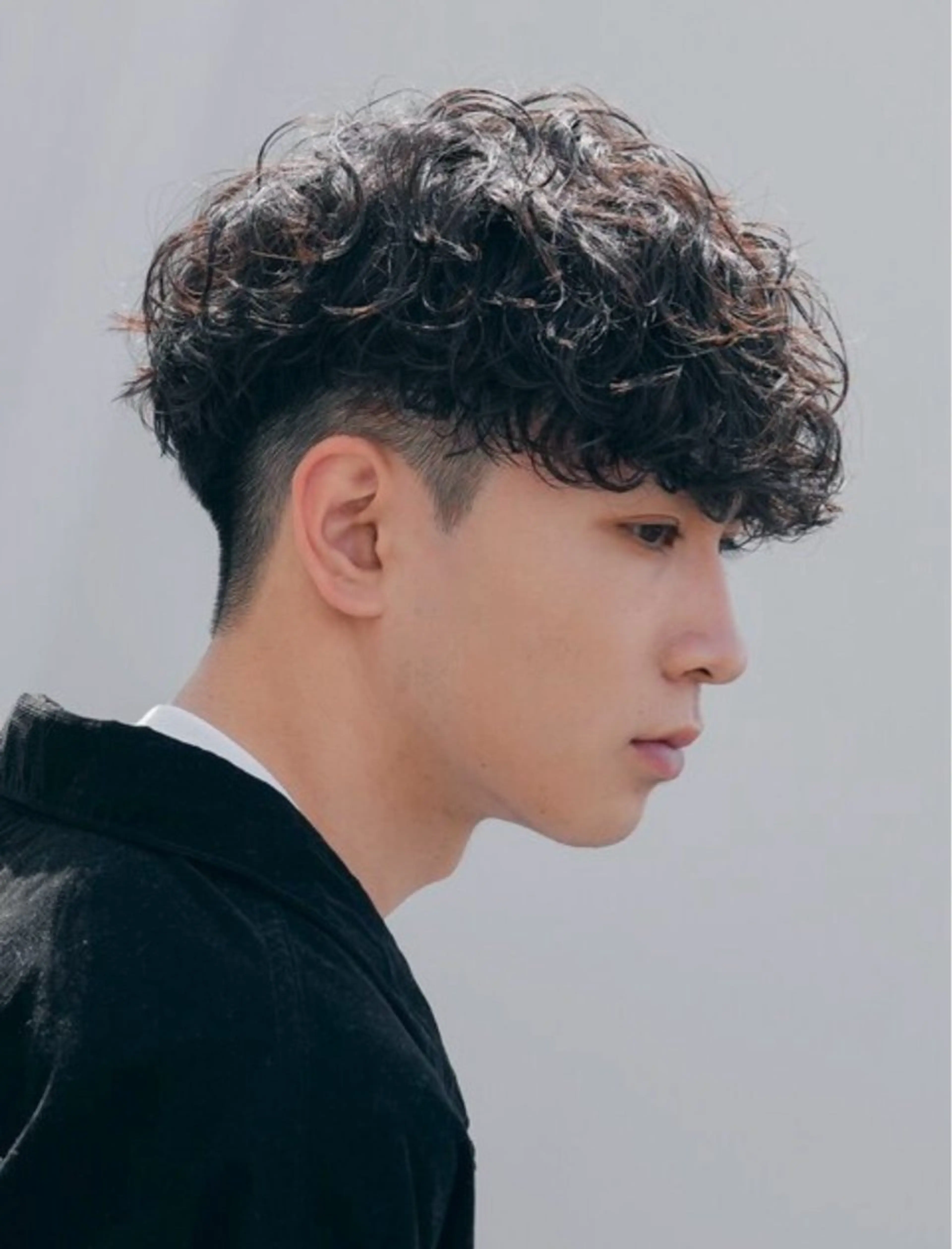 ショート パーマ メンズ カット パーマ fifthパーマ特化 ユウリのヘアスタイル