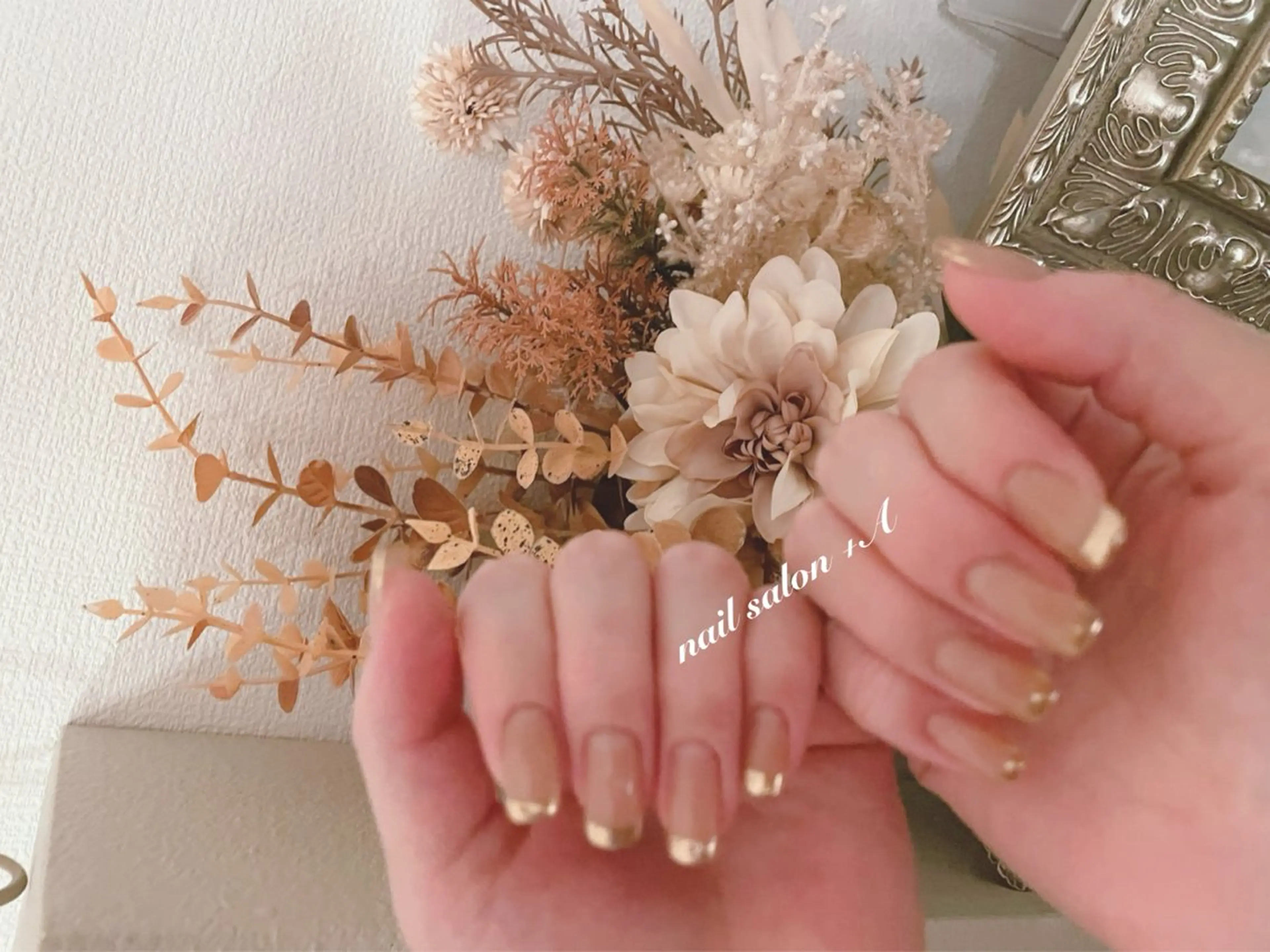 ショート ハンドネイル Nail Salon +Aのネイルデザイン