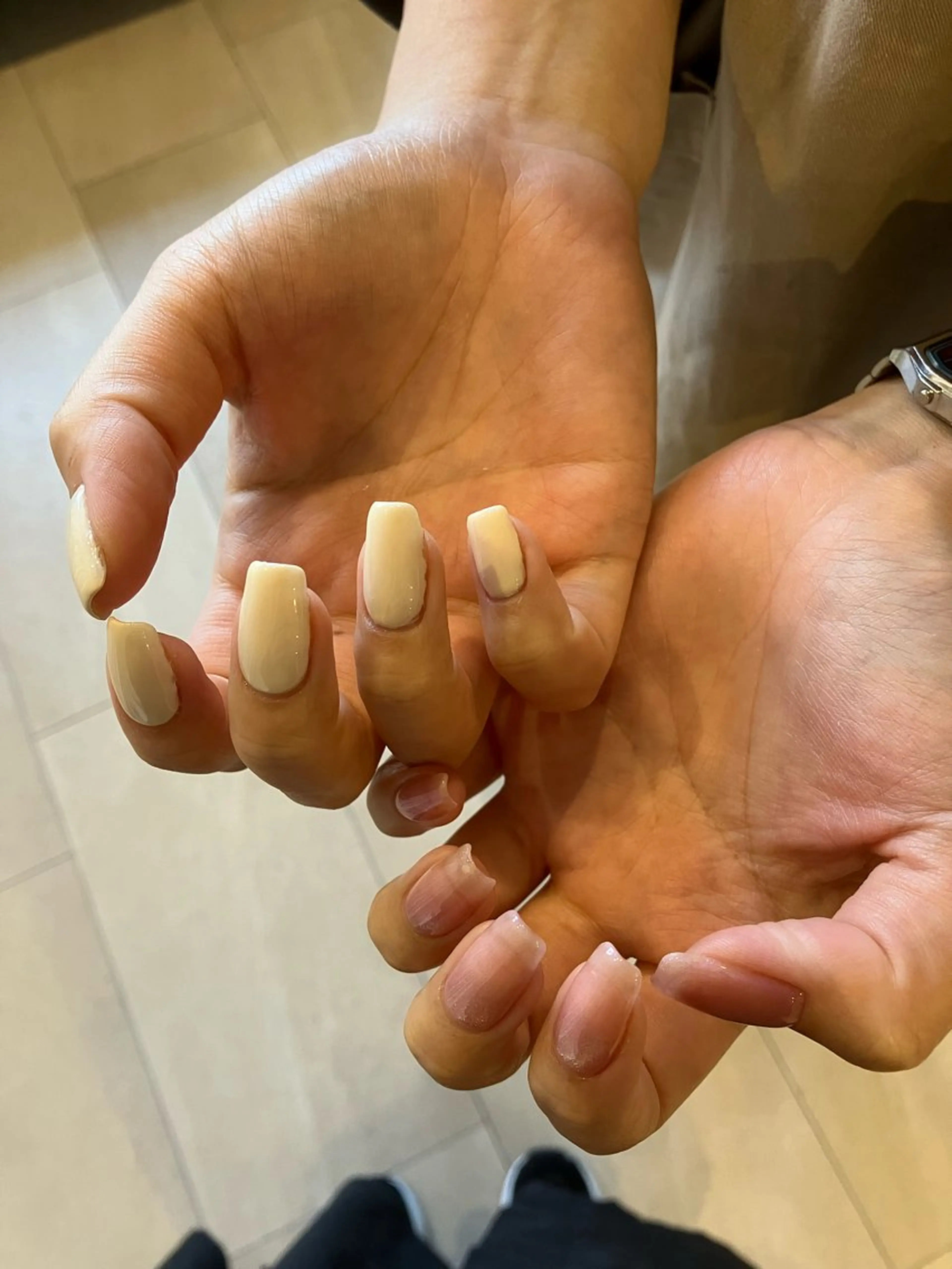 ネイル マグネットネイル ワンカラーネイル fun the nail ayakaのネイルデザイン