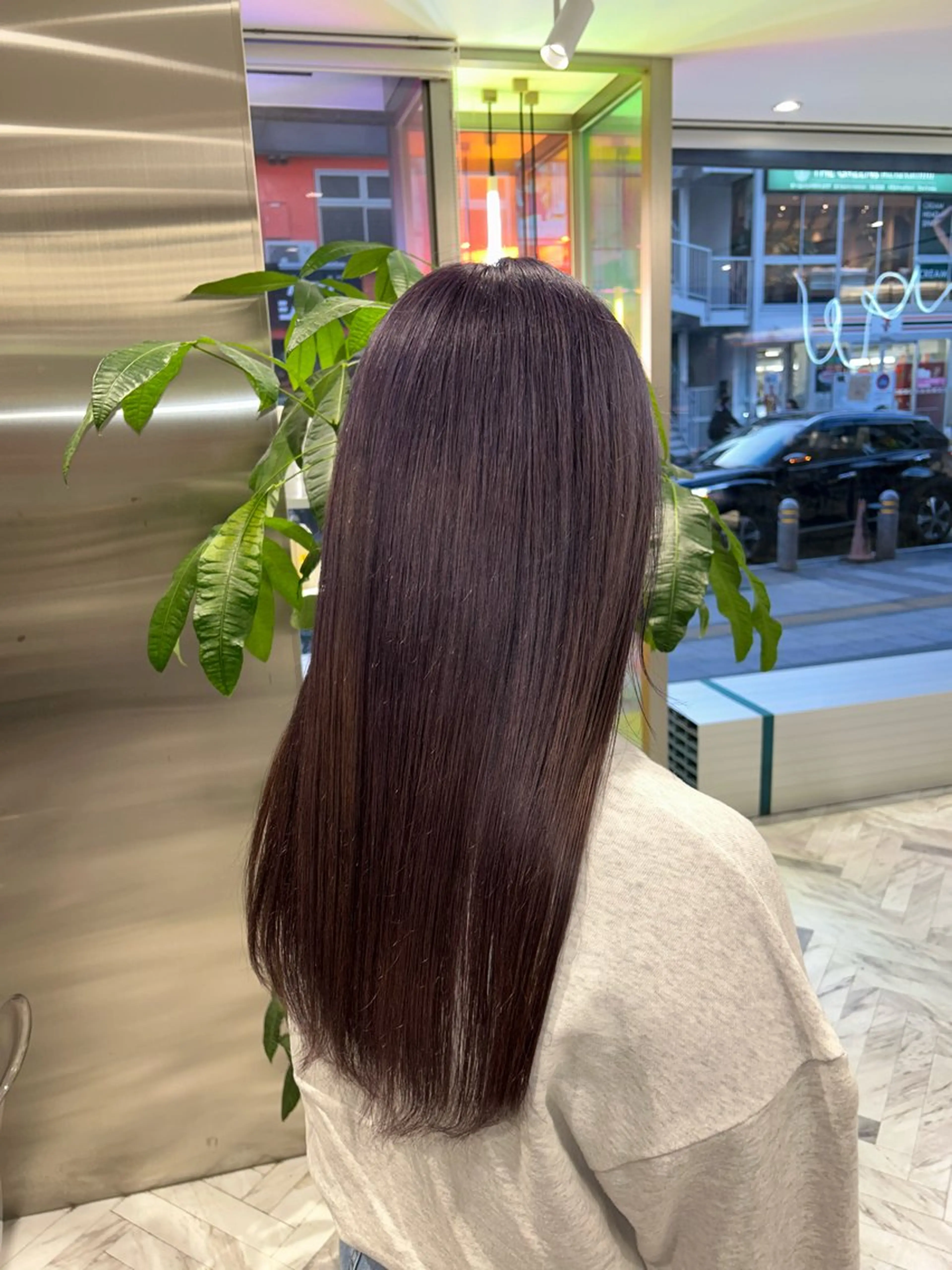 ロング カラー ヘアカラー メンズ/ボブ/パーマ /くるみのマツエク・マツパデザイン