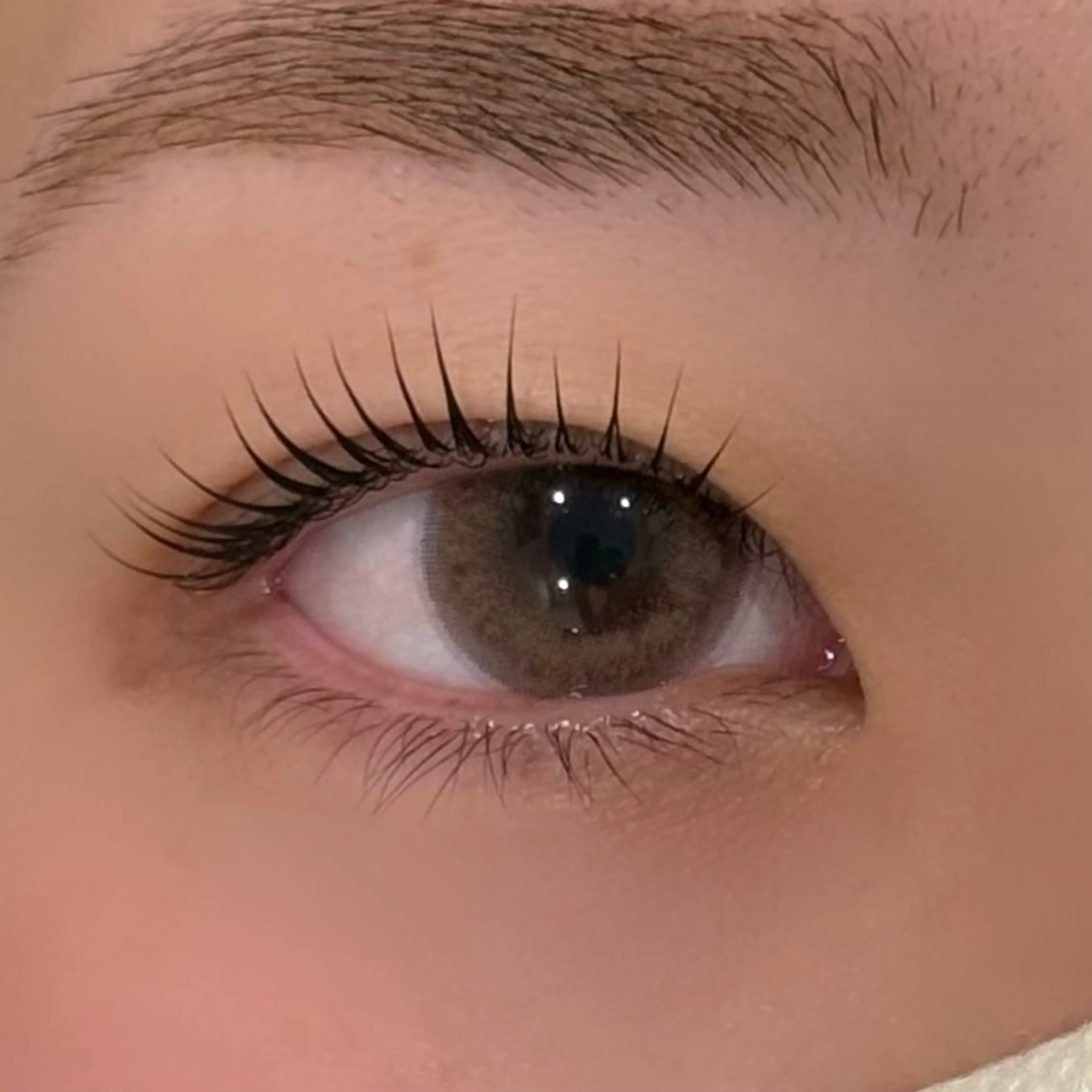 マツエク・マツパ 一重×まつ毛パーマ 高持続パーマ× 骨格分析眉毛mikiのマツエク・マツパデザイン