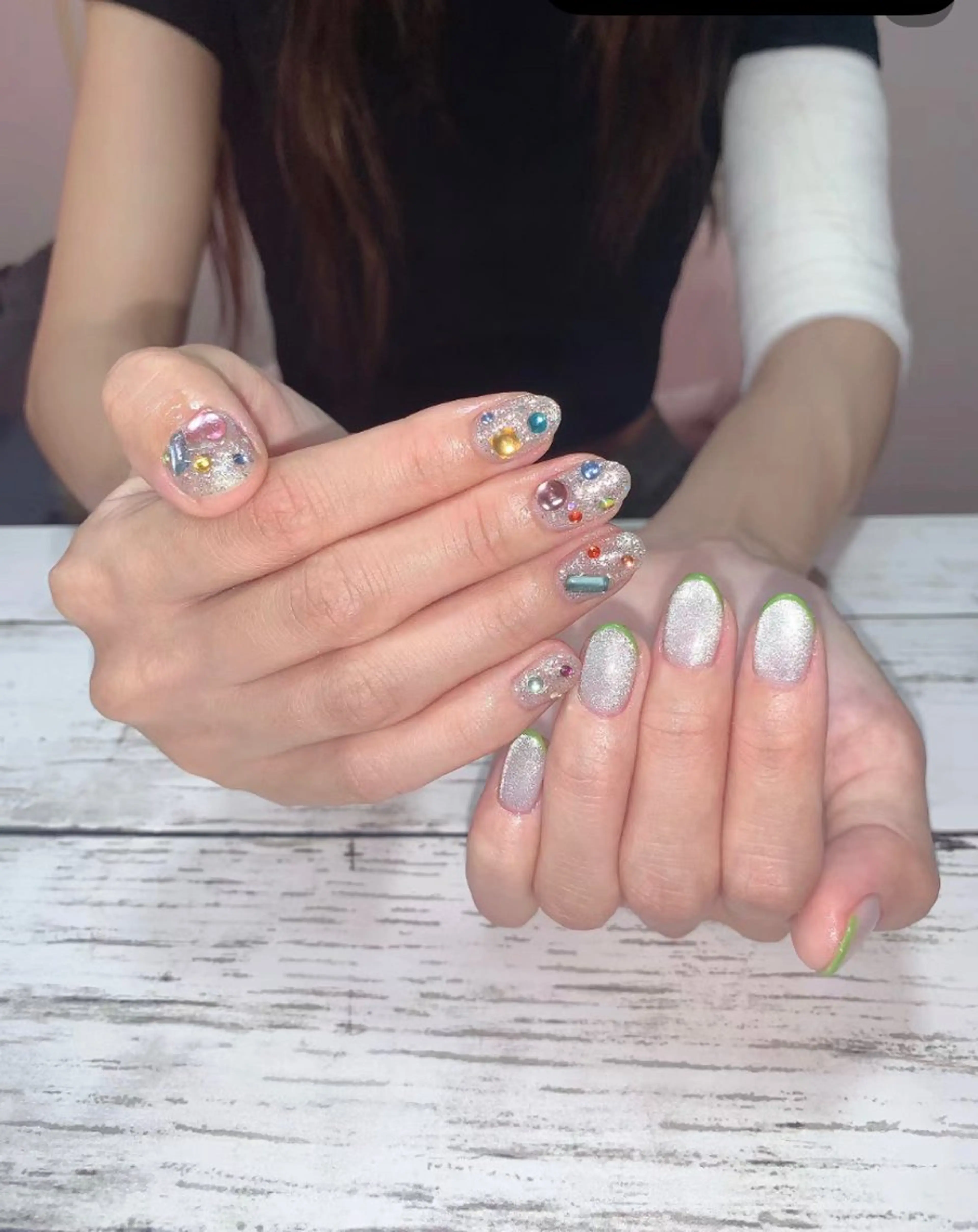 ネイル ゆず秋葉原 Vickyのネイルデザイン