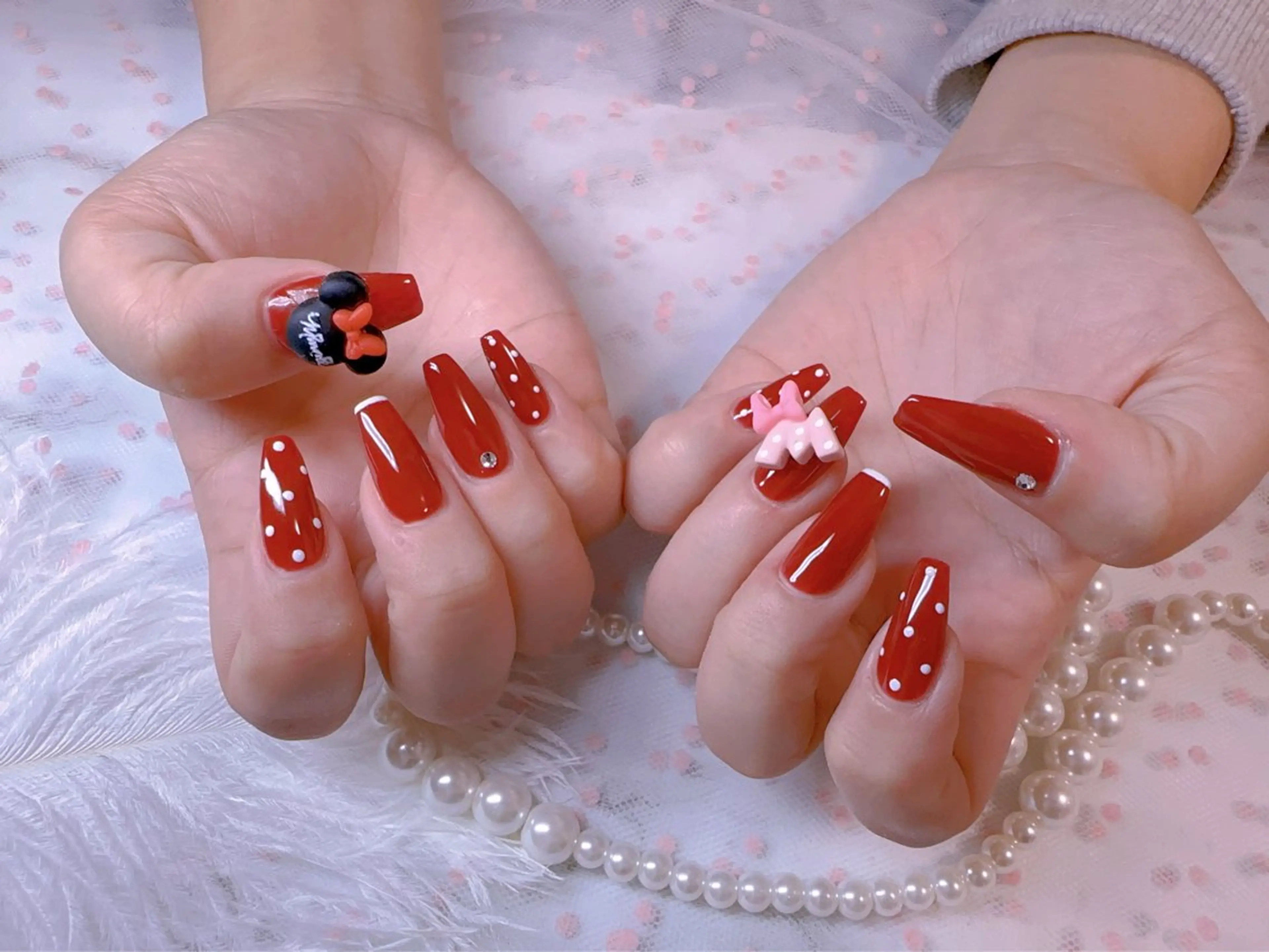 ネイル オーロラネイル フットネイル 韓国ネイル ラメ(グリッター) ラメグラデーション Belle nail salon 新小岩のネイルデザイン