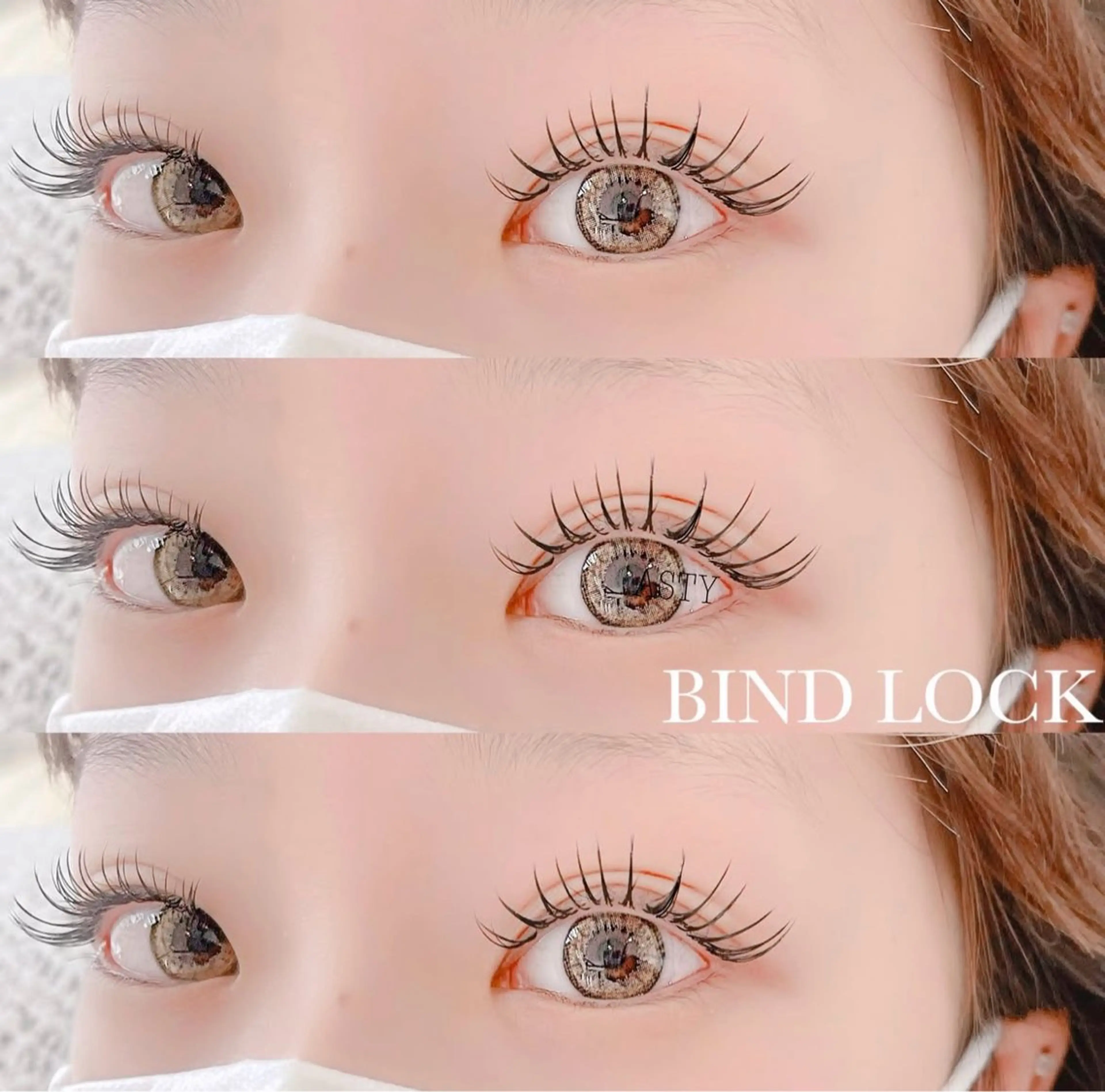 マツエク・マツパ ASTY marinaのマツエク・マツパデザイン