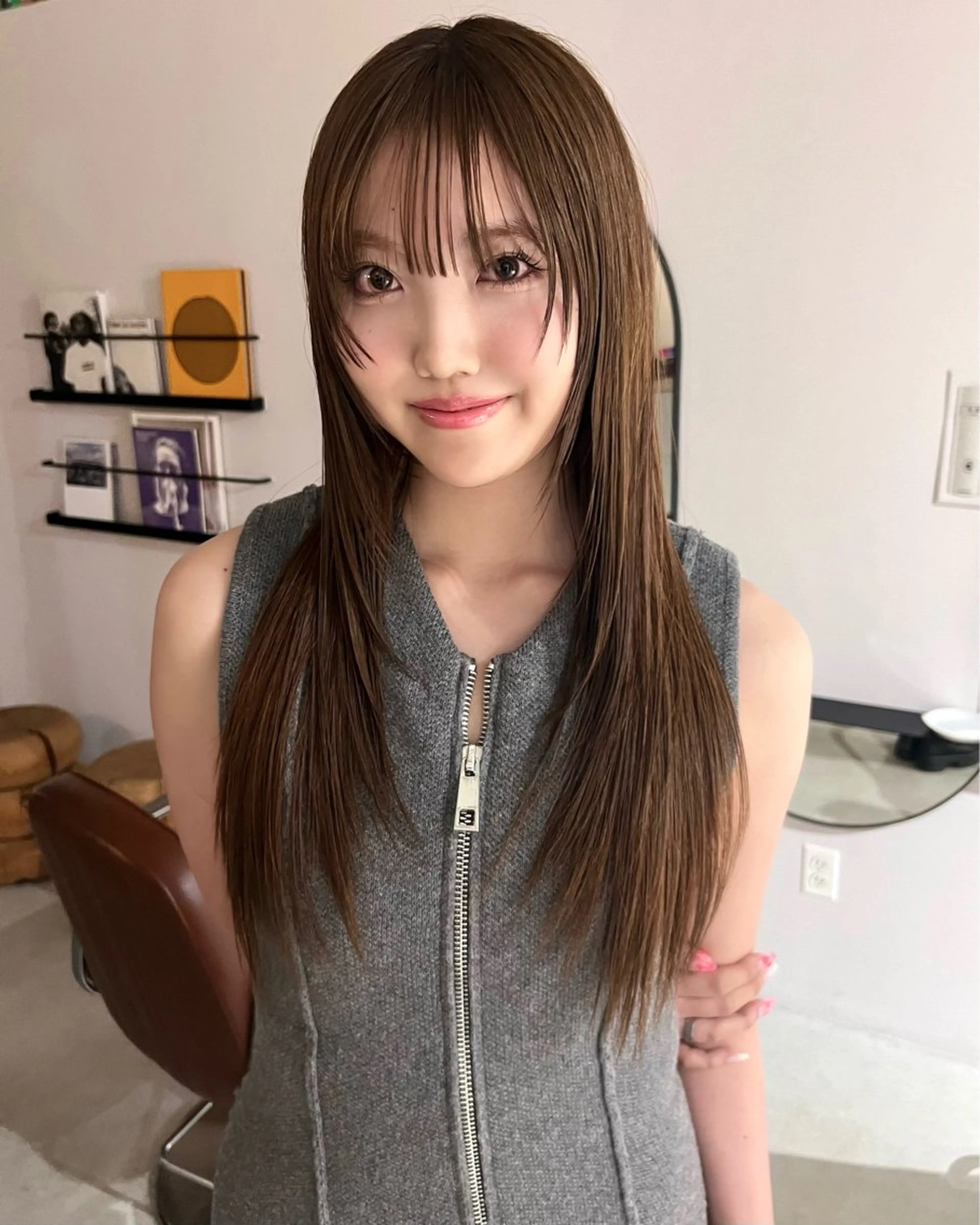 ロング ロングレイヤー レイヤーカット ロング 丹治 一輝ボブ/ショートのヘアスタイル