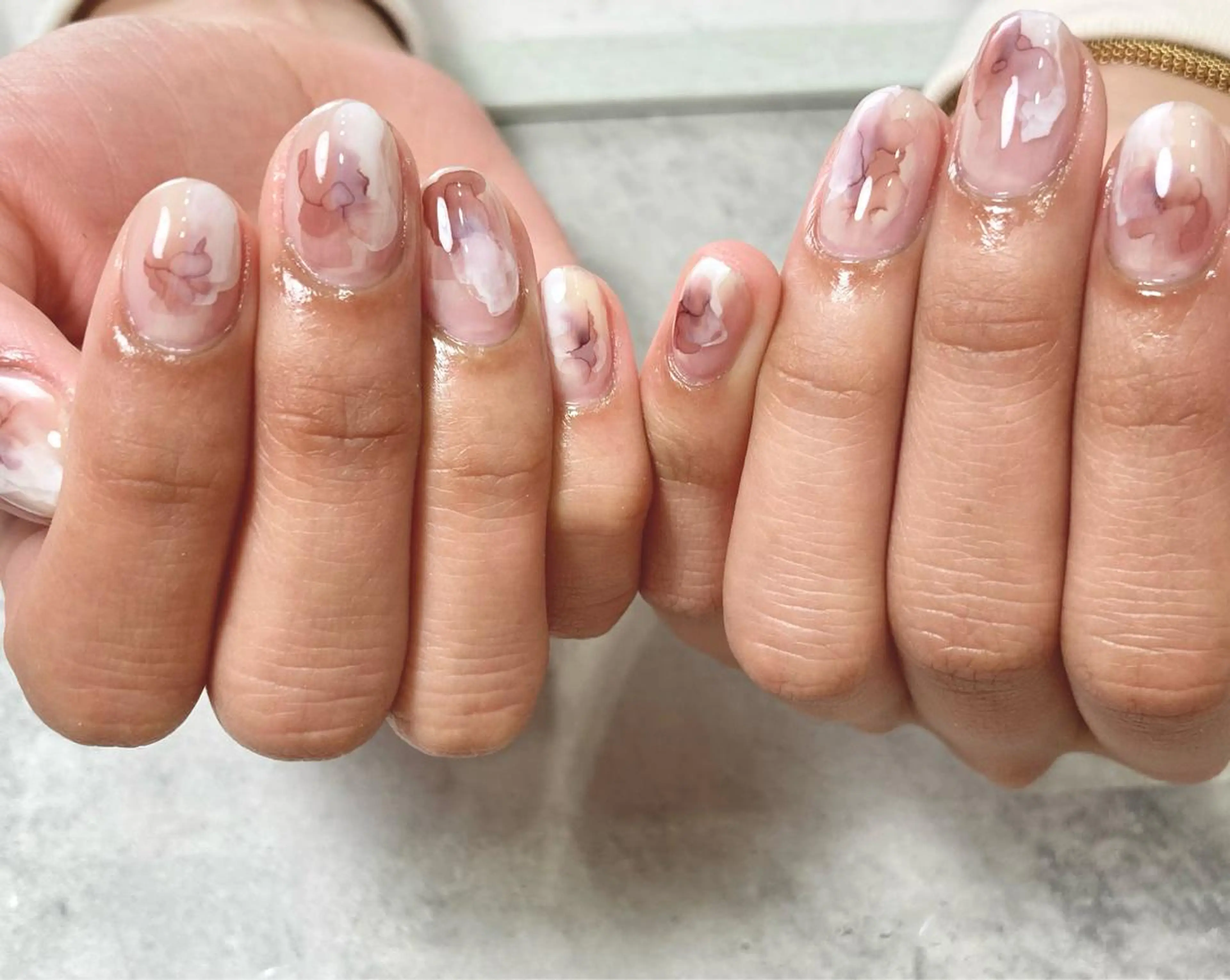 ネイル シンプルネイル ハンドネイル nailsalon Lit.所属・Lit. Kaedeのネイルデザイン