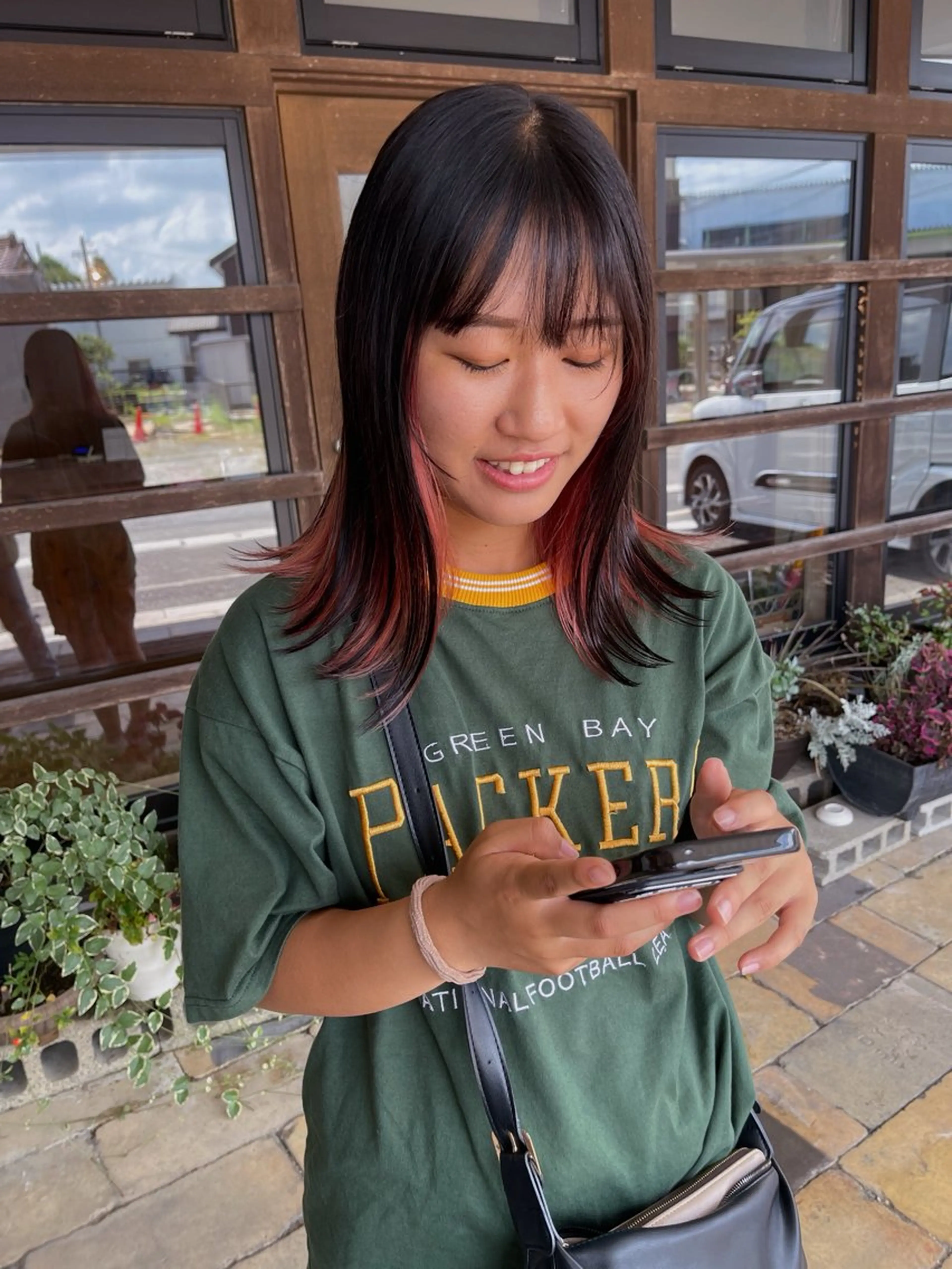 ロング カラー ヘアニュース所属・ヘアーニュース 🌿NAMII🌿のヘアスタイル