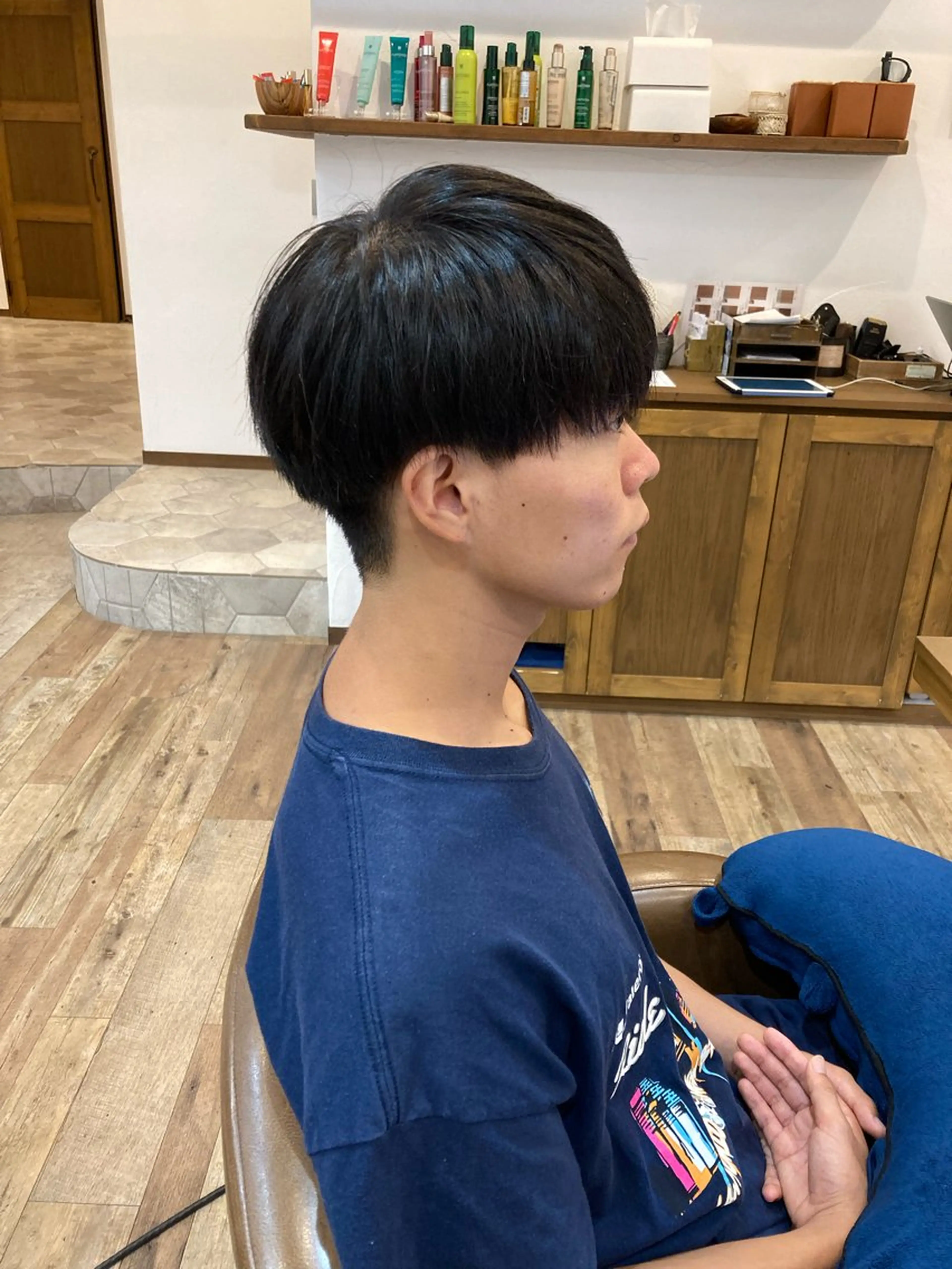 ショート メンズ カット 縮毛矯正 カット特化型 美容師/栗本のヘアスタイル