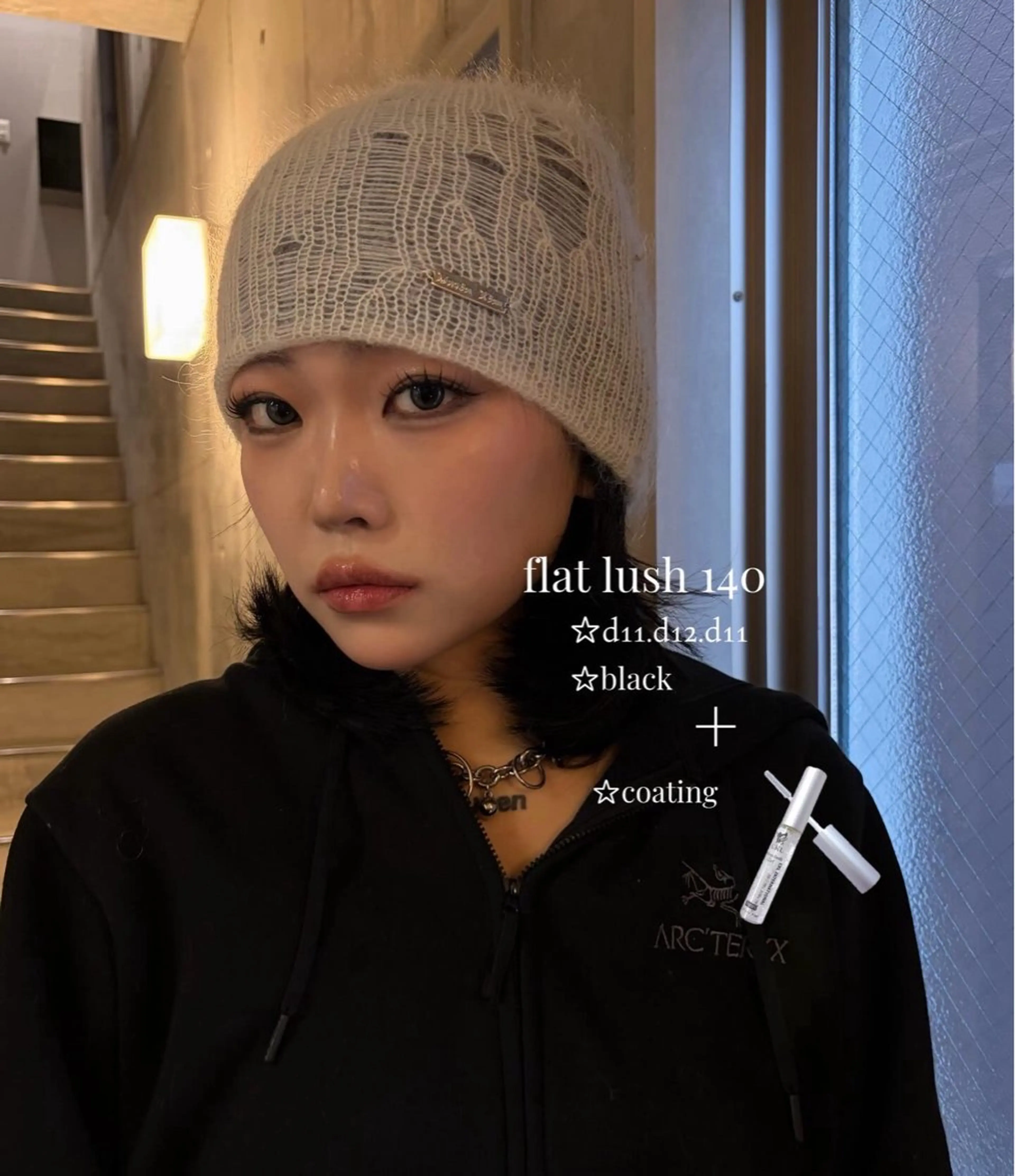 flat lush マツエク 100本 🎀の写真