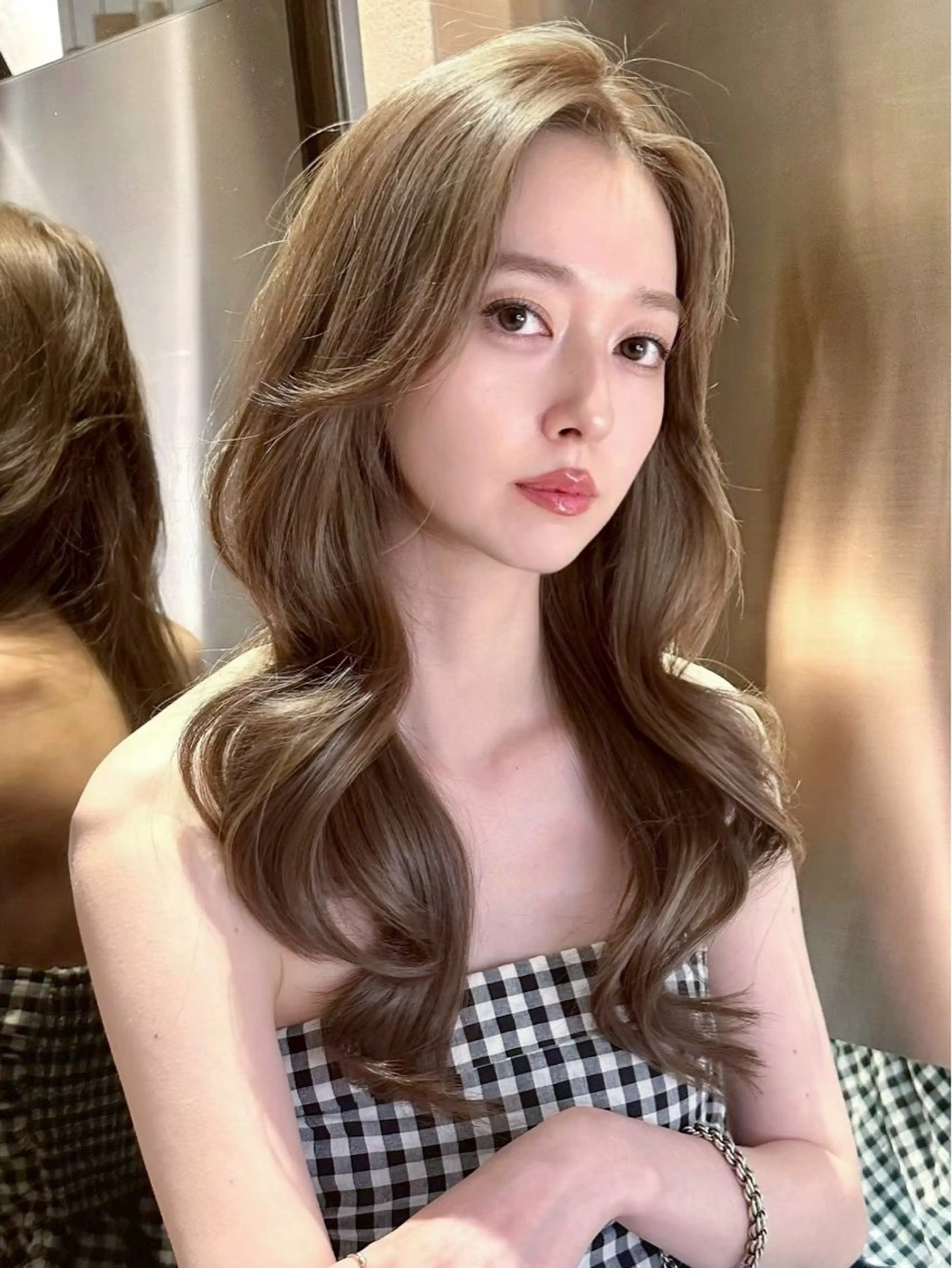 ロング カラー 【GLROW大宮】 reimi美髪カラーのヘアスタイル