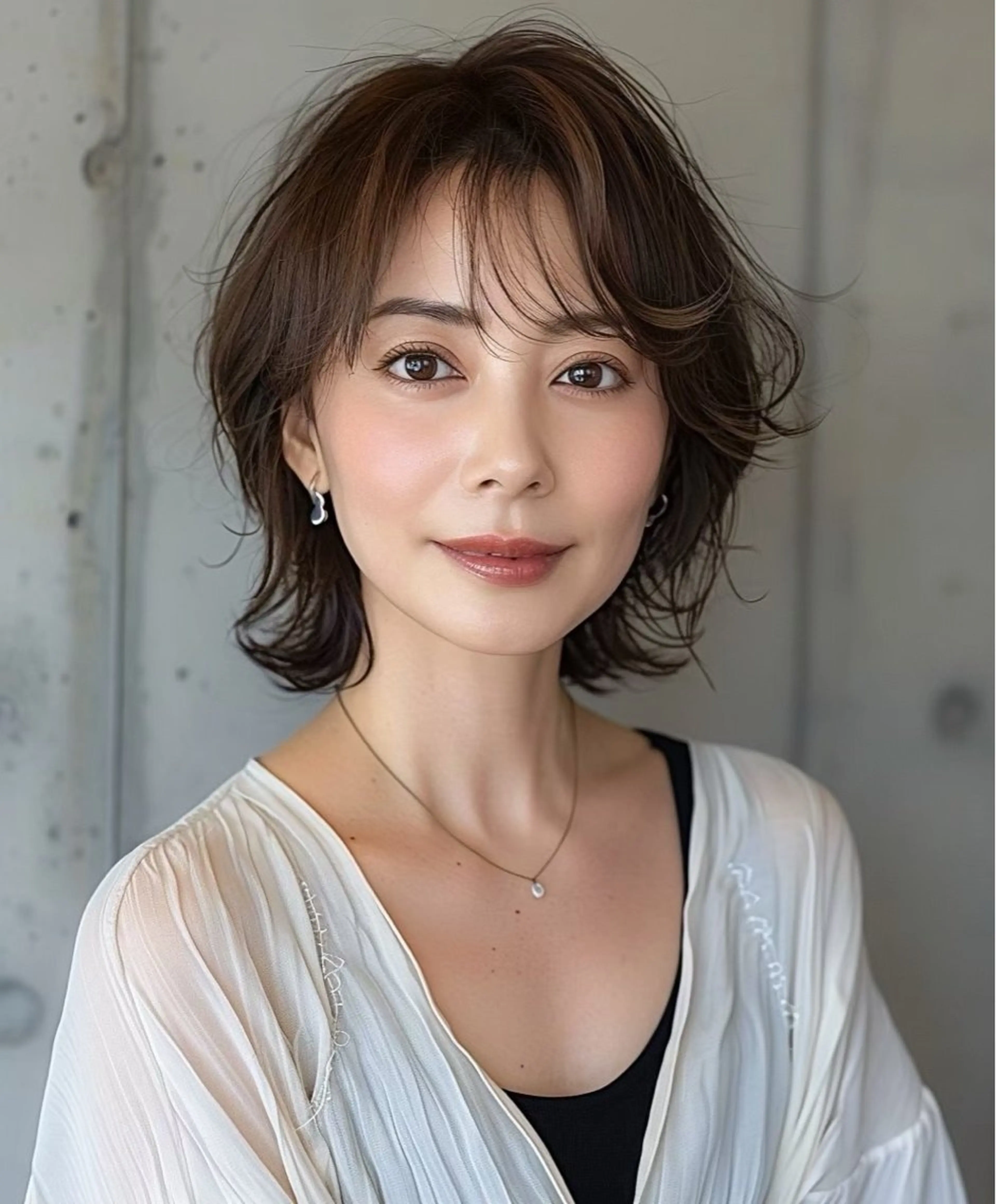 カラー レイヤー/パーマ hirokoのヘアスタイル