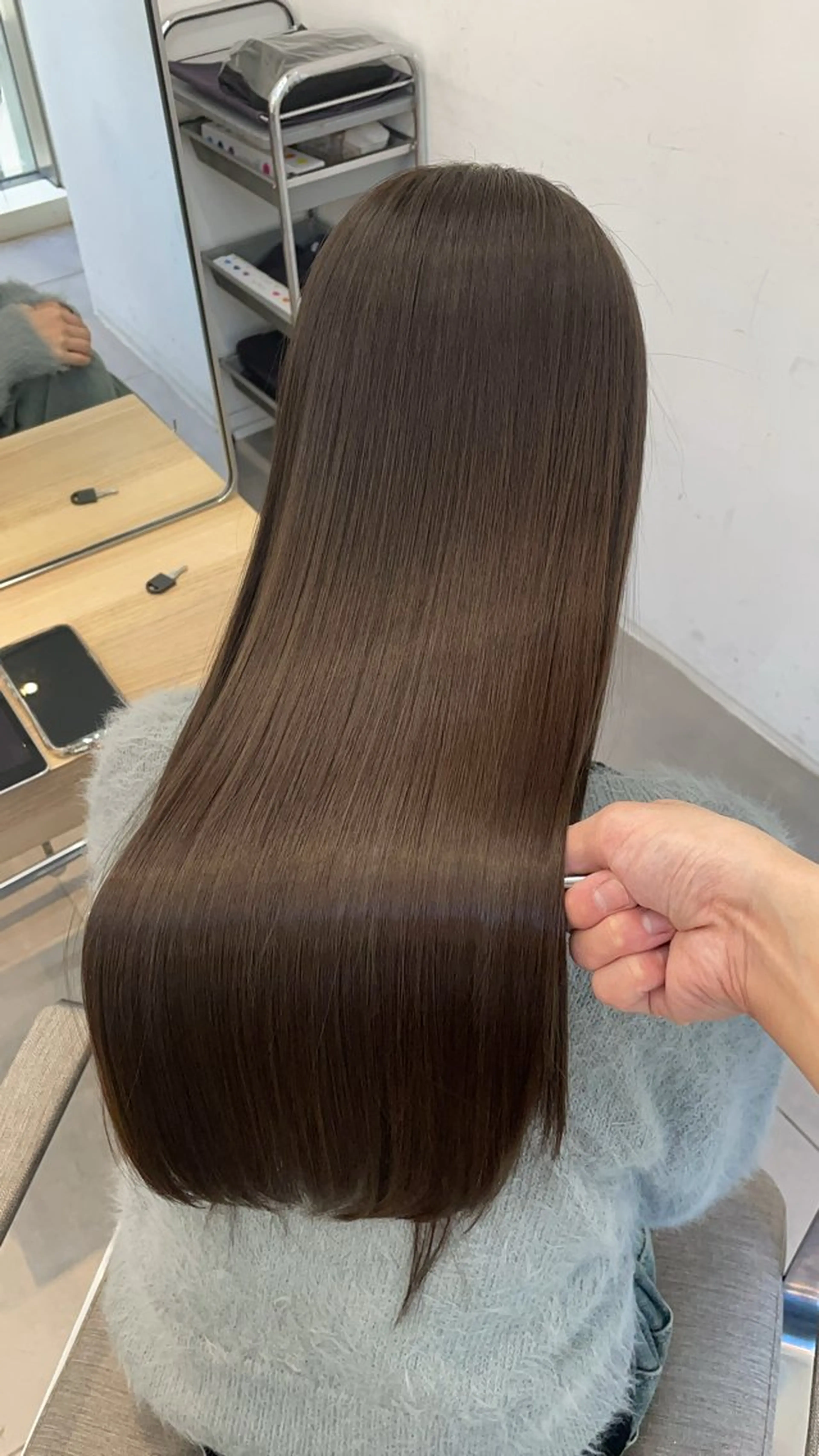 ロング カラー 髪質改善 ✨髪質改善✨美髪 矯正🫧小泉のヘアスタイル