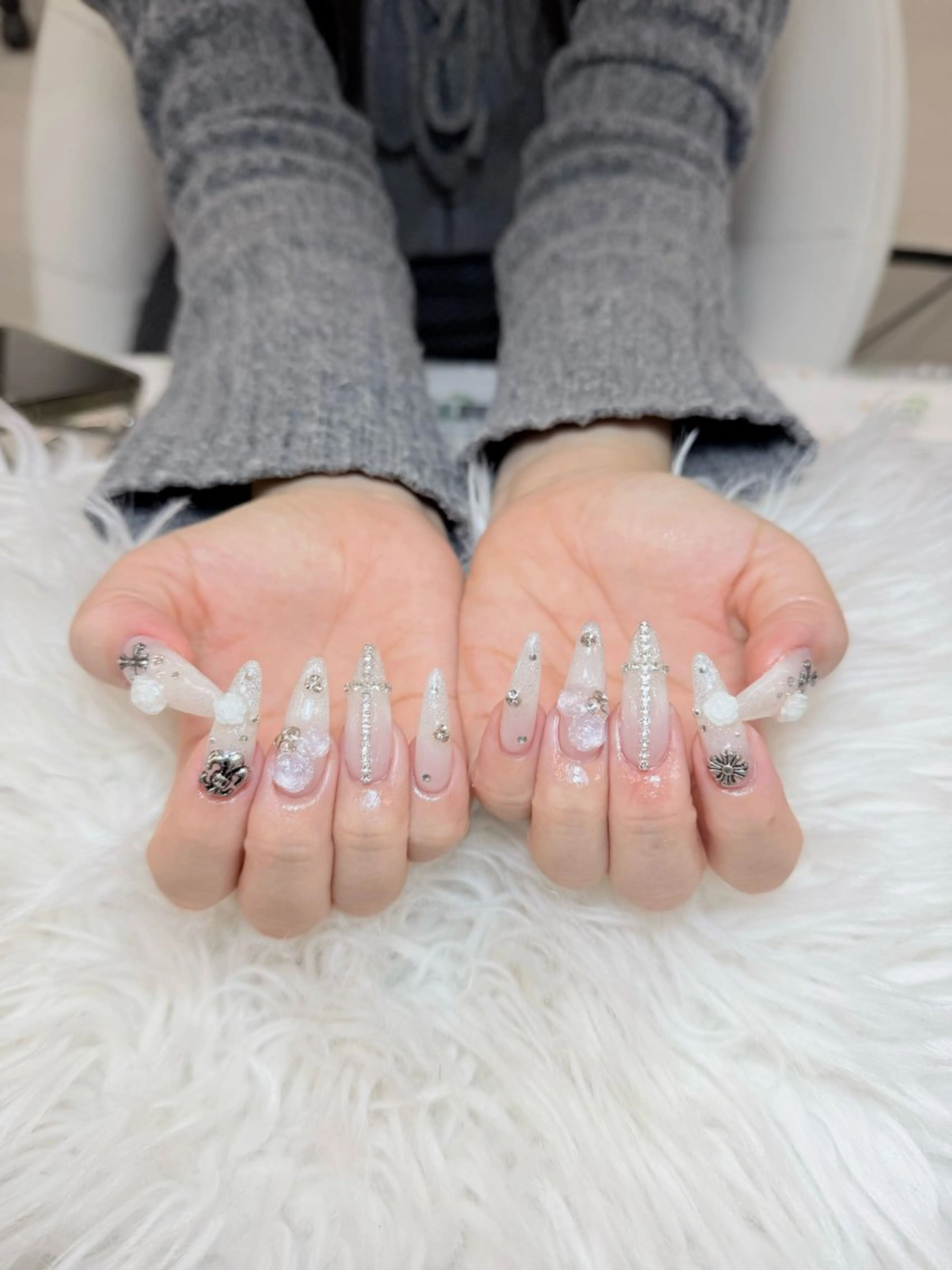 ネイル ハンドネイル ANH ゴテゴテネイルサロンのネイルデザイン