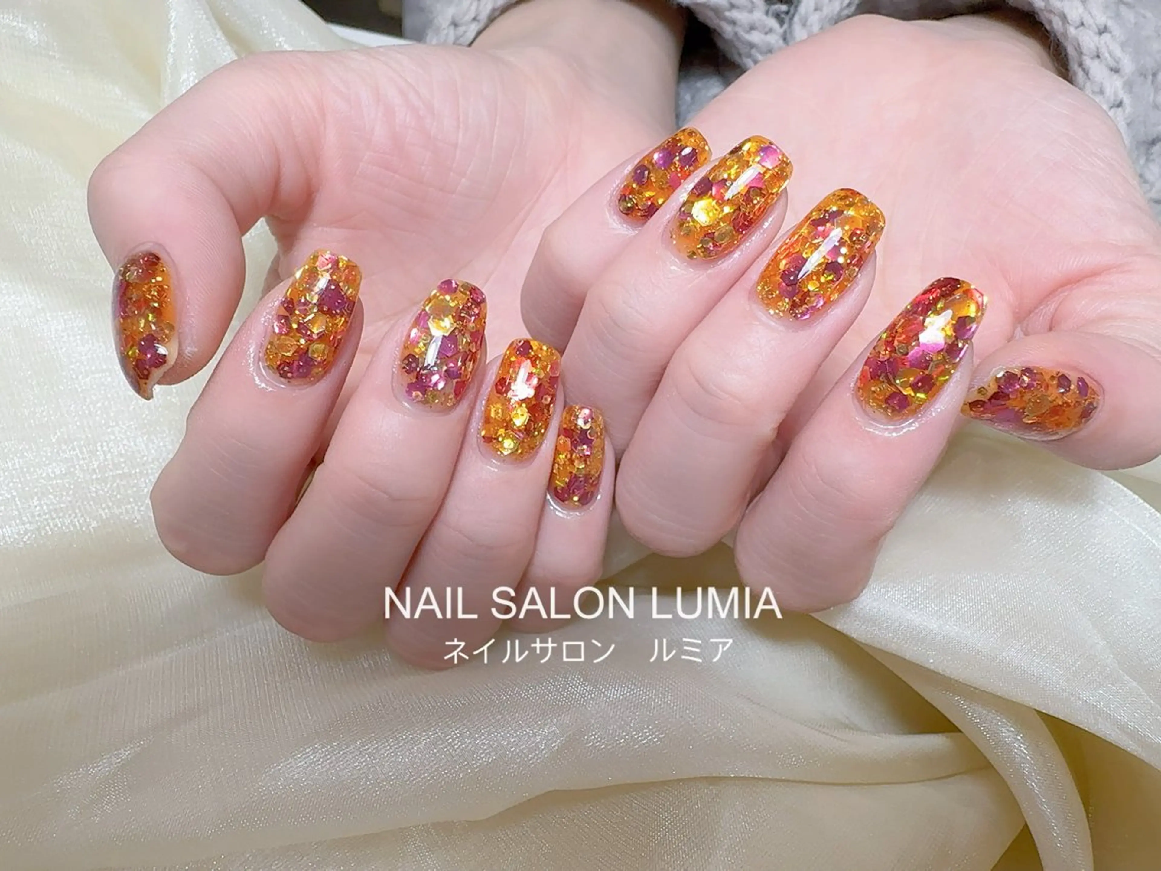 ネイル ハンドネイル ネイルサロン ルミア Lumia 店長のネイルデザイン