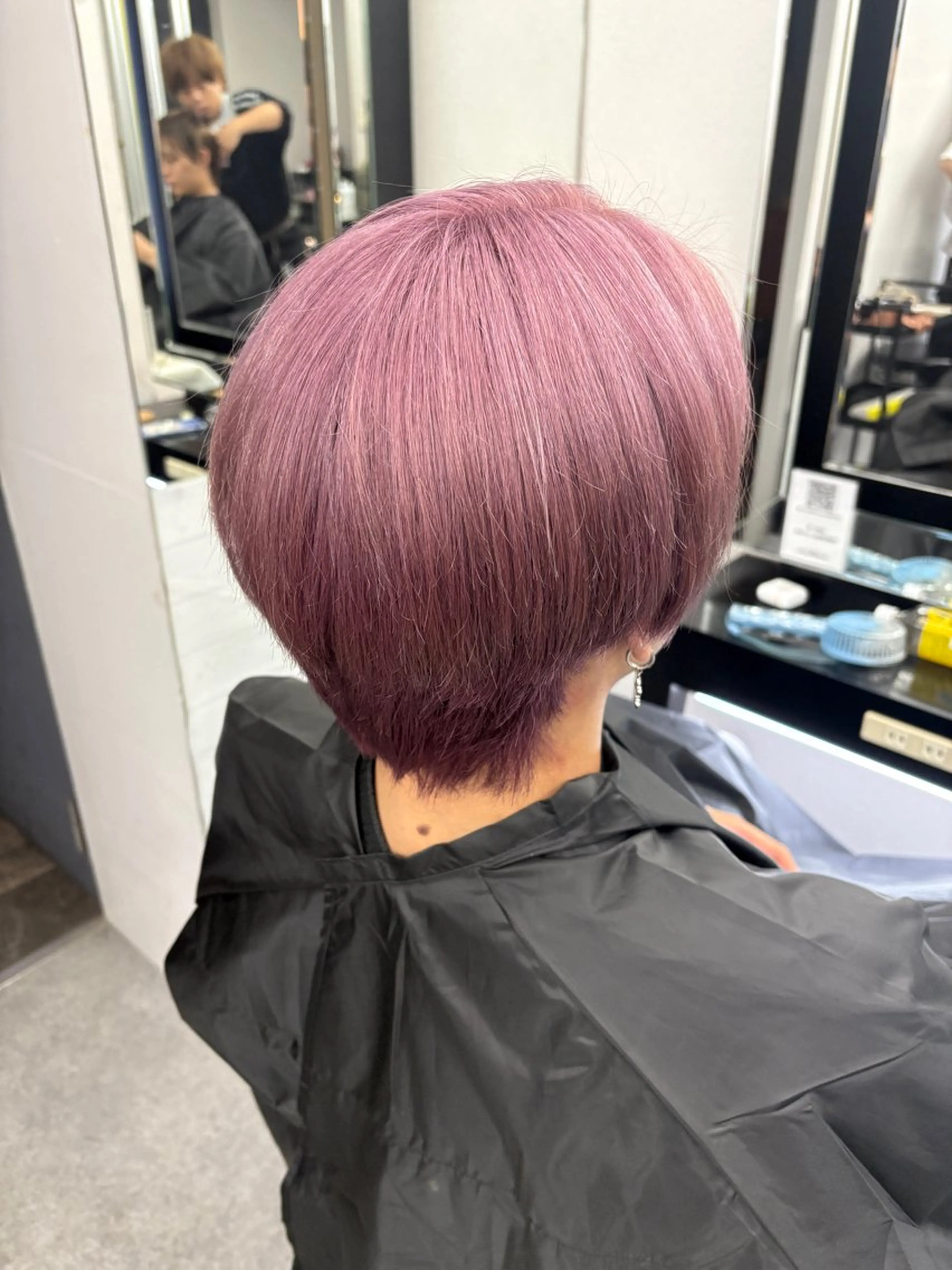 カラー メンズ ラベンダーカラー ピンクカラー ピンクラベンダー 🫧miyu/艶カラ ーエクステ🫧のヘアスタイル