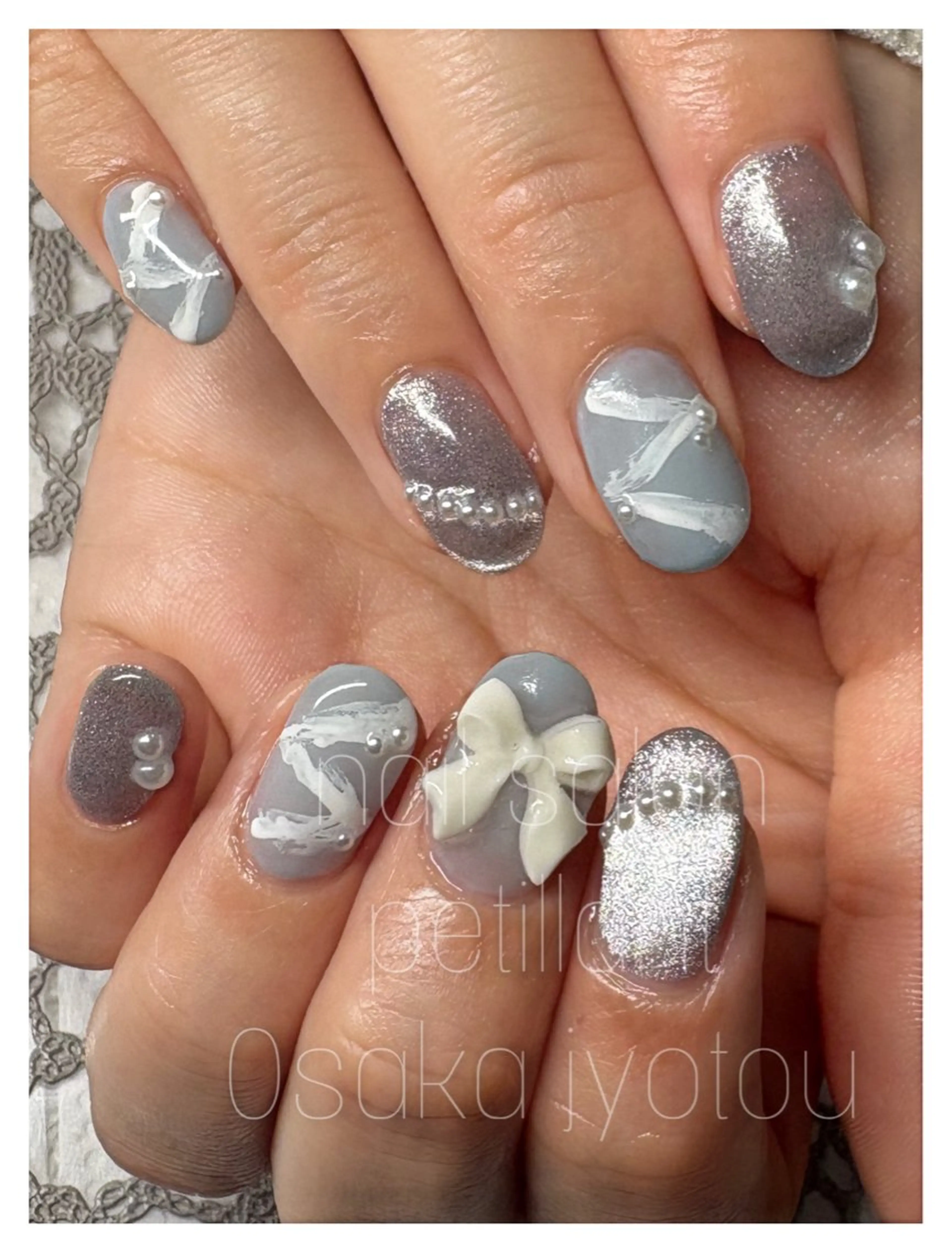 ネイル アートネイル シンプルネイル nail salon petillantのネイルデザイン
