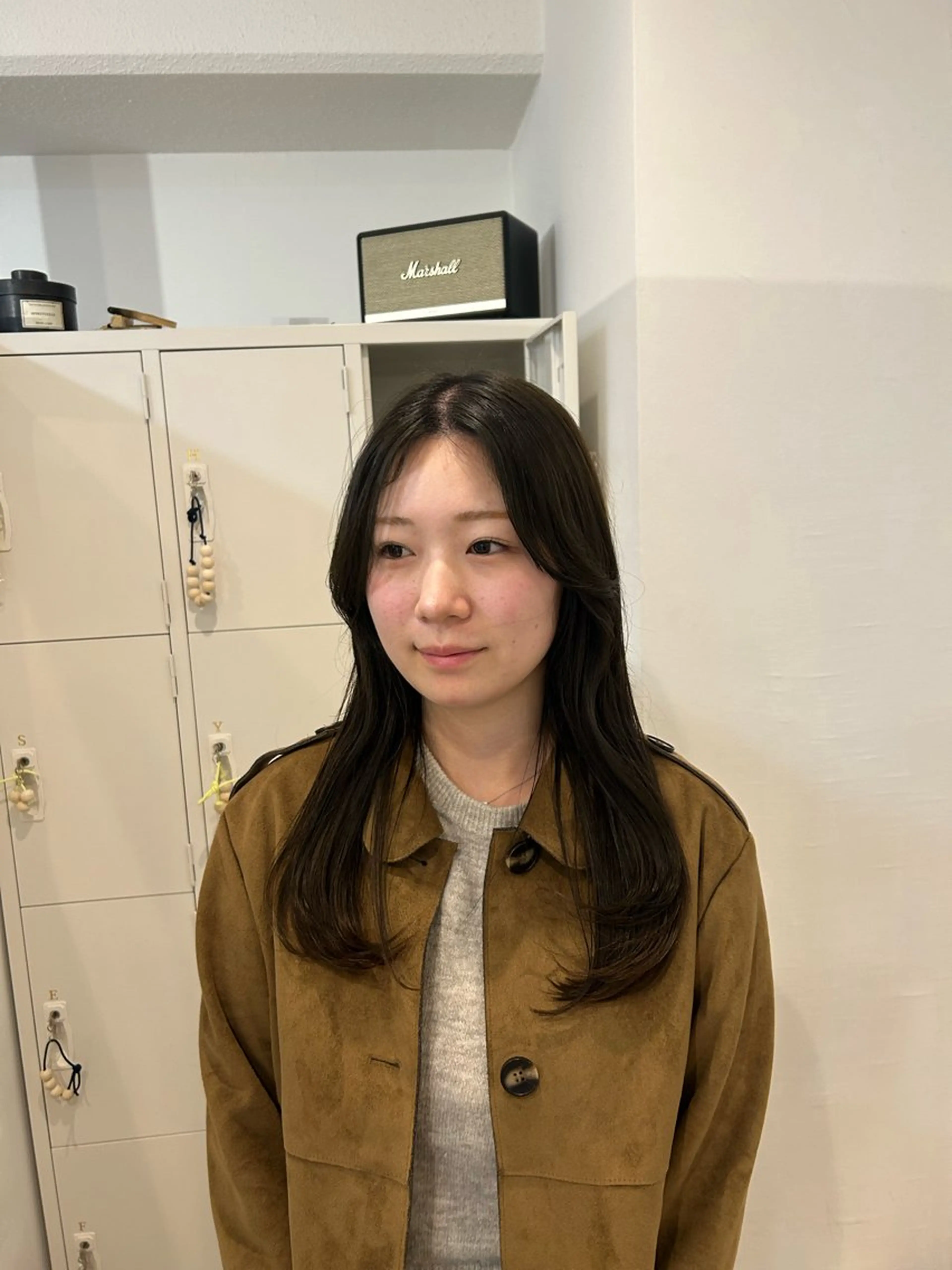 ロング カット ヘアカラー 伊澤 紗弥のヘアスタイル