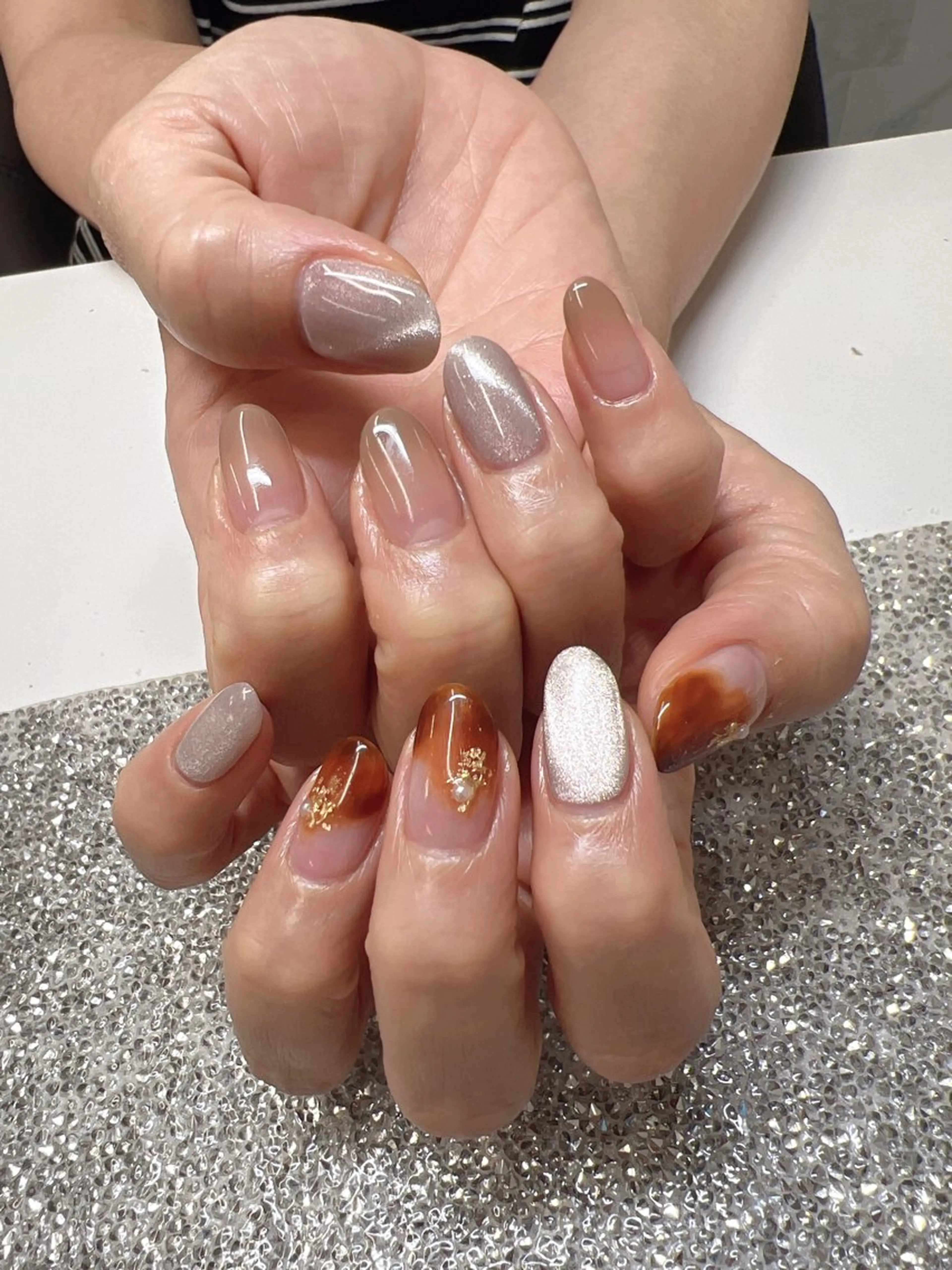 ネイル ガレンドウ 白澤 愛子のネイルデザイン