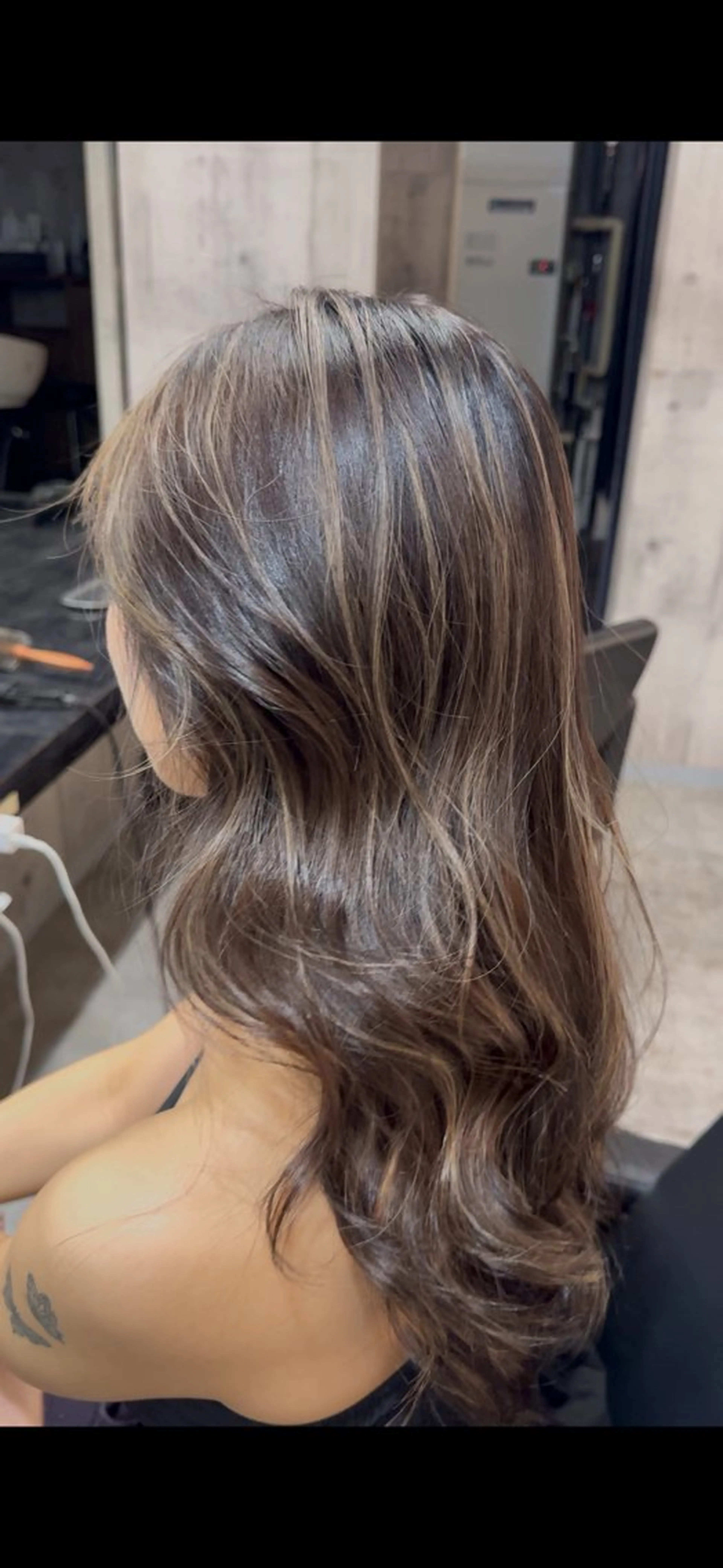 カラー ハイライトカラー ヘアカラー 川崎 健翔のヘアスタイル