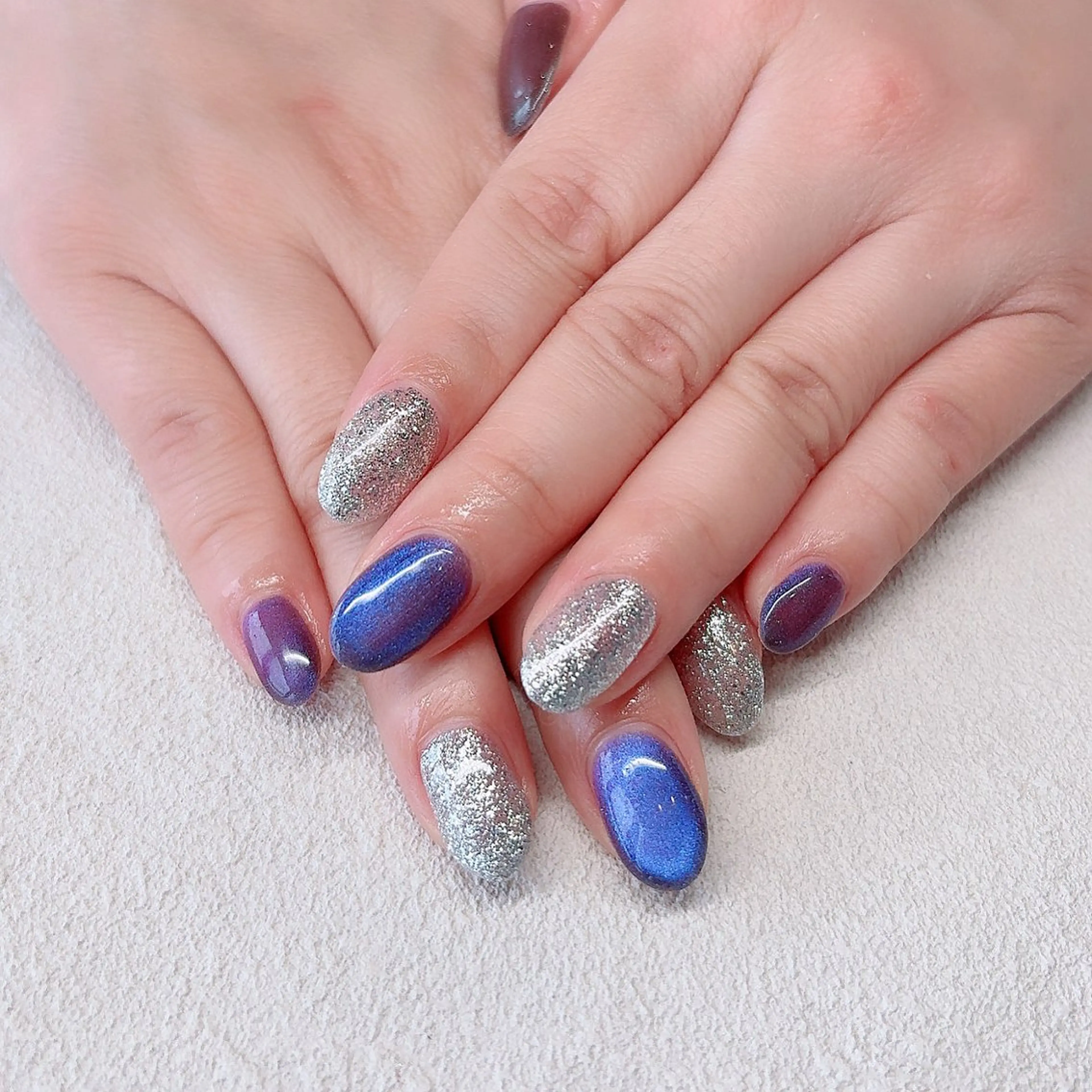ネイル 西大分S.Nail 𓏲⋆🪸.⋆⸜🫧のネイルデザイン