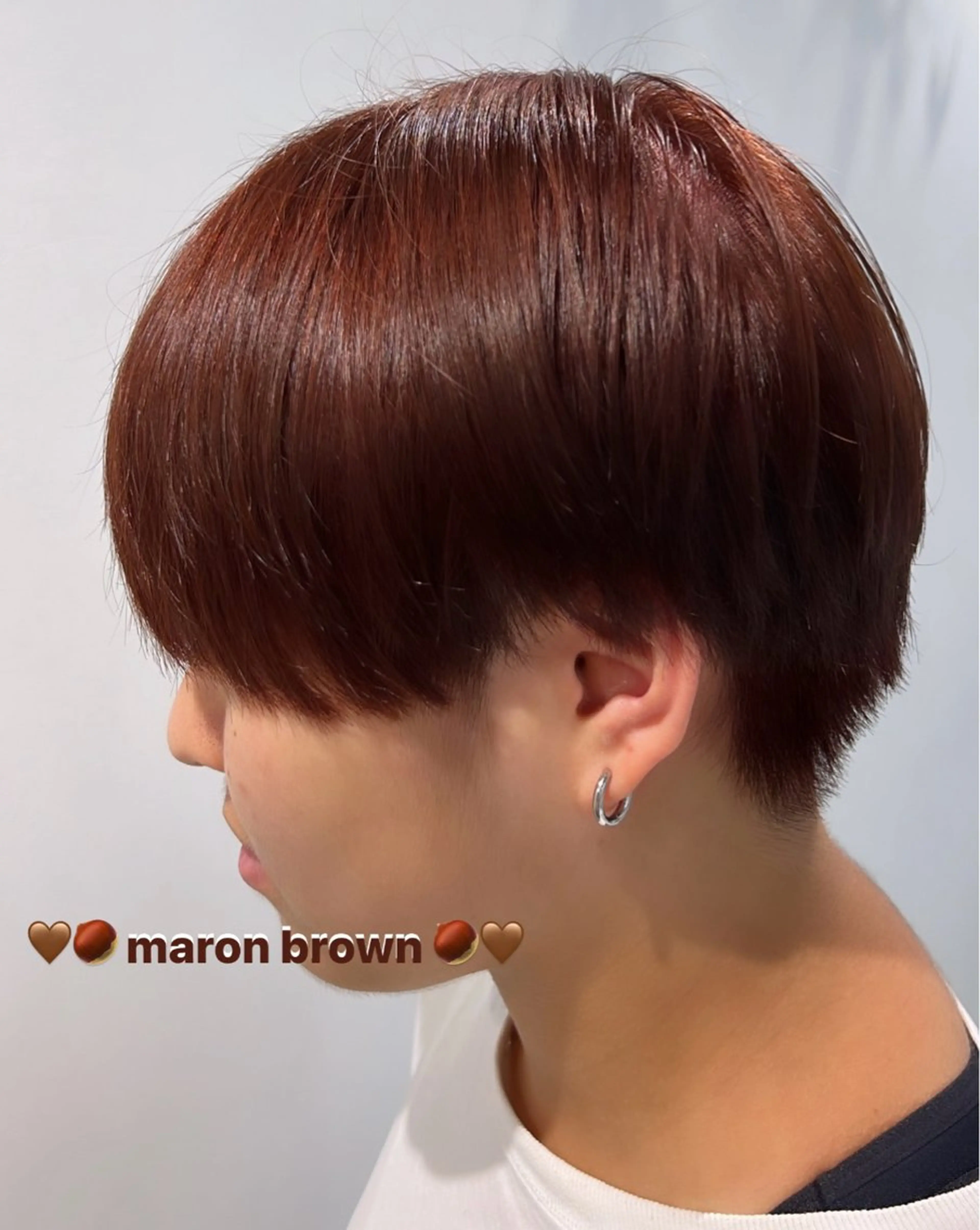 ショート カラー Lelie by artina所属・💚 AKI 💚のヘアスタイル