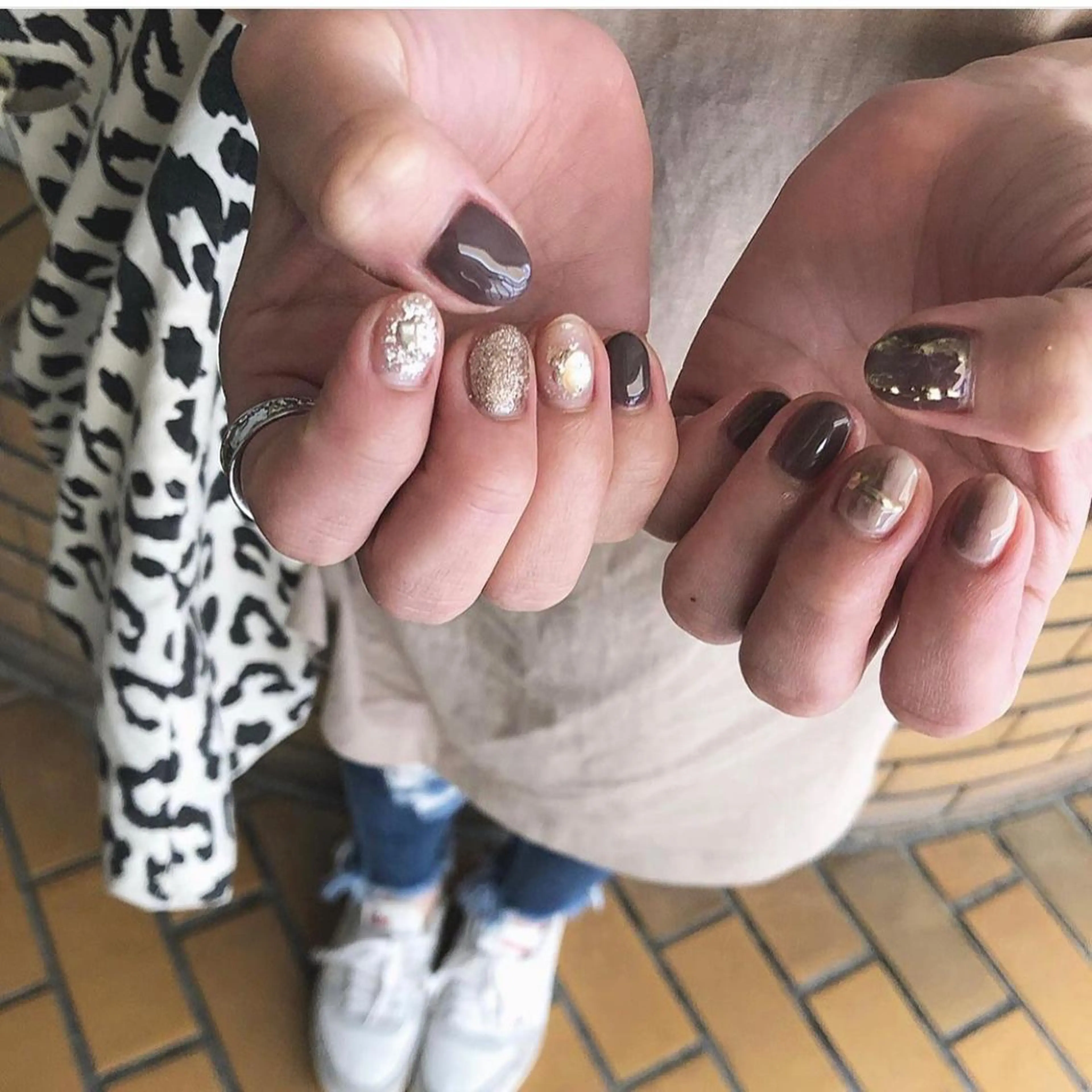 ネイル ニュアンスネイル nail salon granveilのネイルデザイン