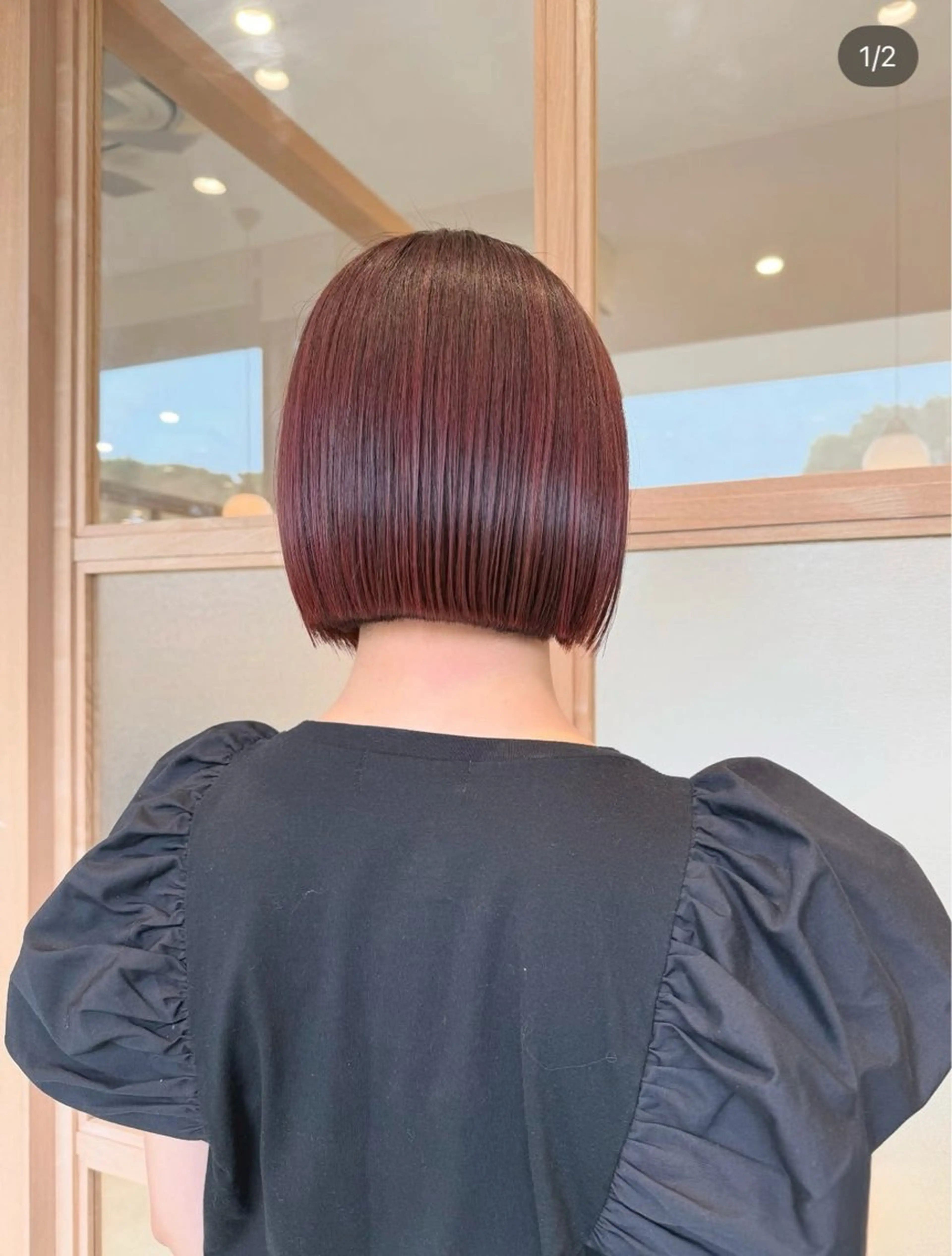 ショート カット ヘアカラー 縮毛矯正 トリートメント 𓍯柔らかhair 𓍯 yukinoのヘアスタイル