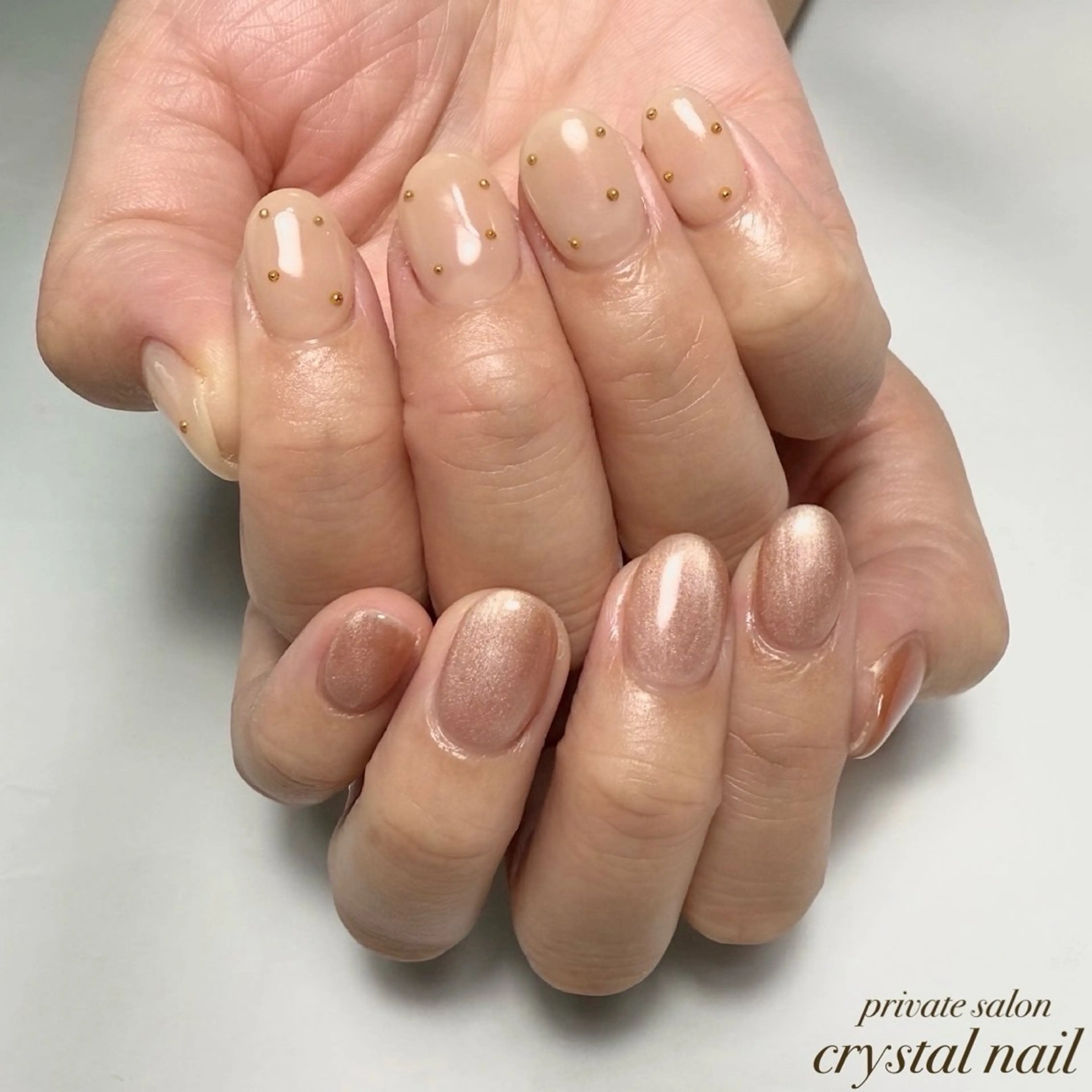 ネイル マグネットネイル Crystal Nailのネイルデザイン