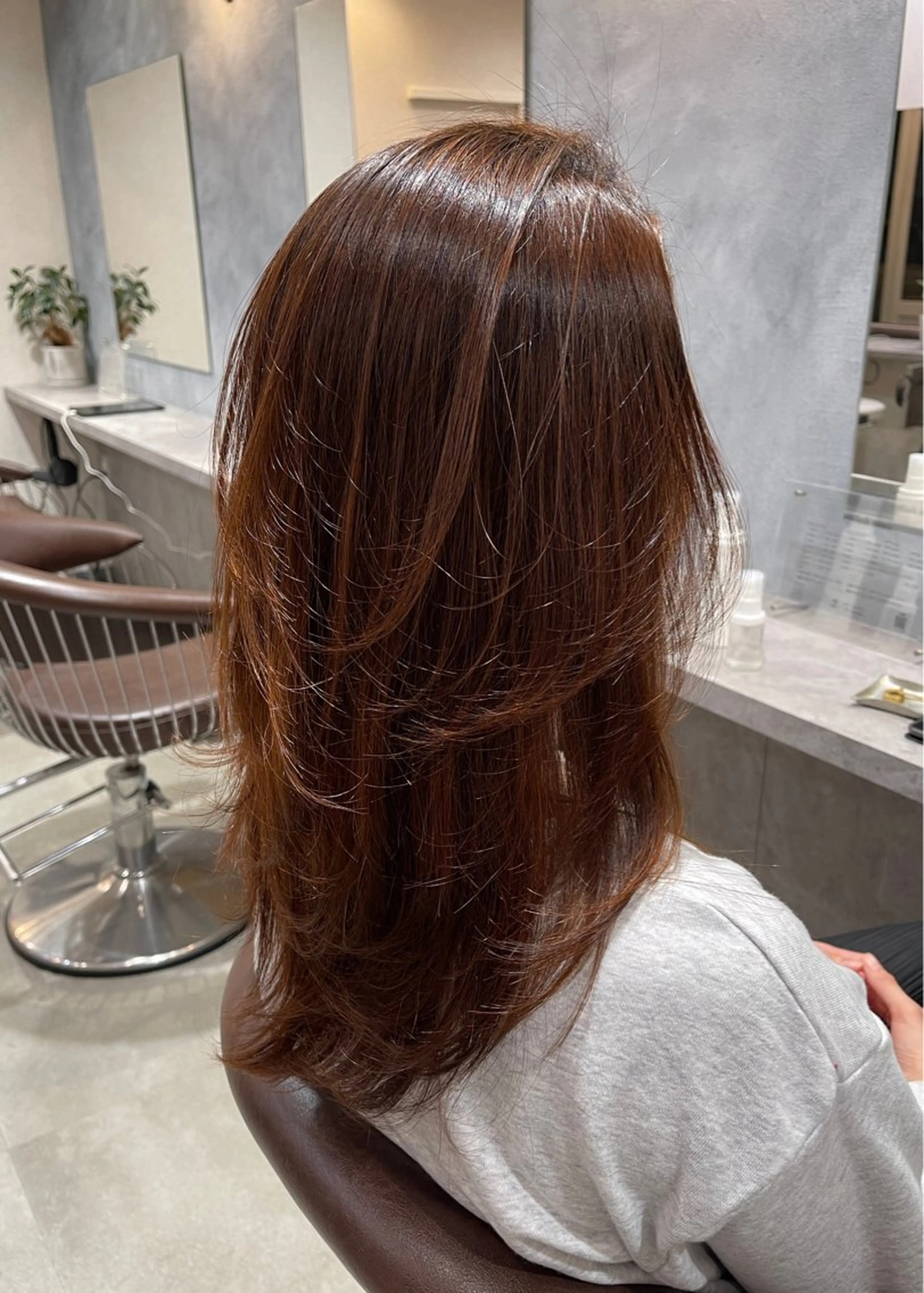 ロング 外国人風カラー レイヤーカット 川口 颯也のヘアスタイル