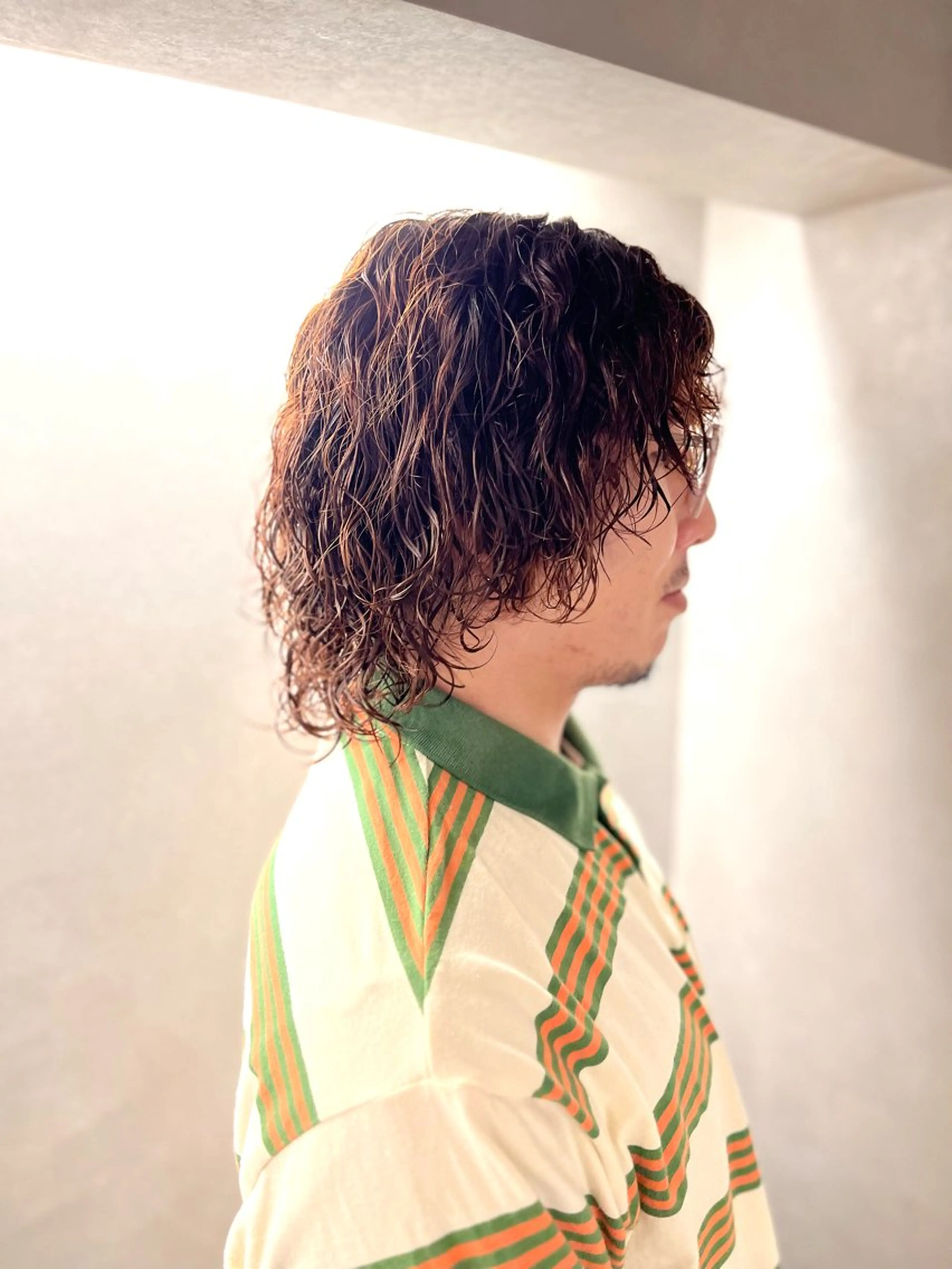 ショート パーマ 若命燿史／レイヤー 縮毛矯正/髪質改善のヘアスタイル