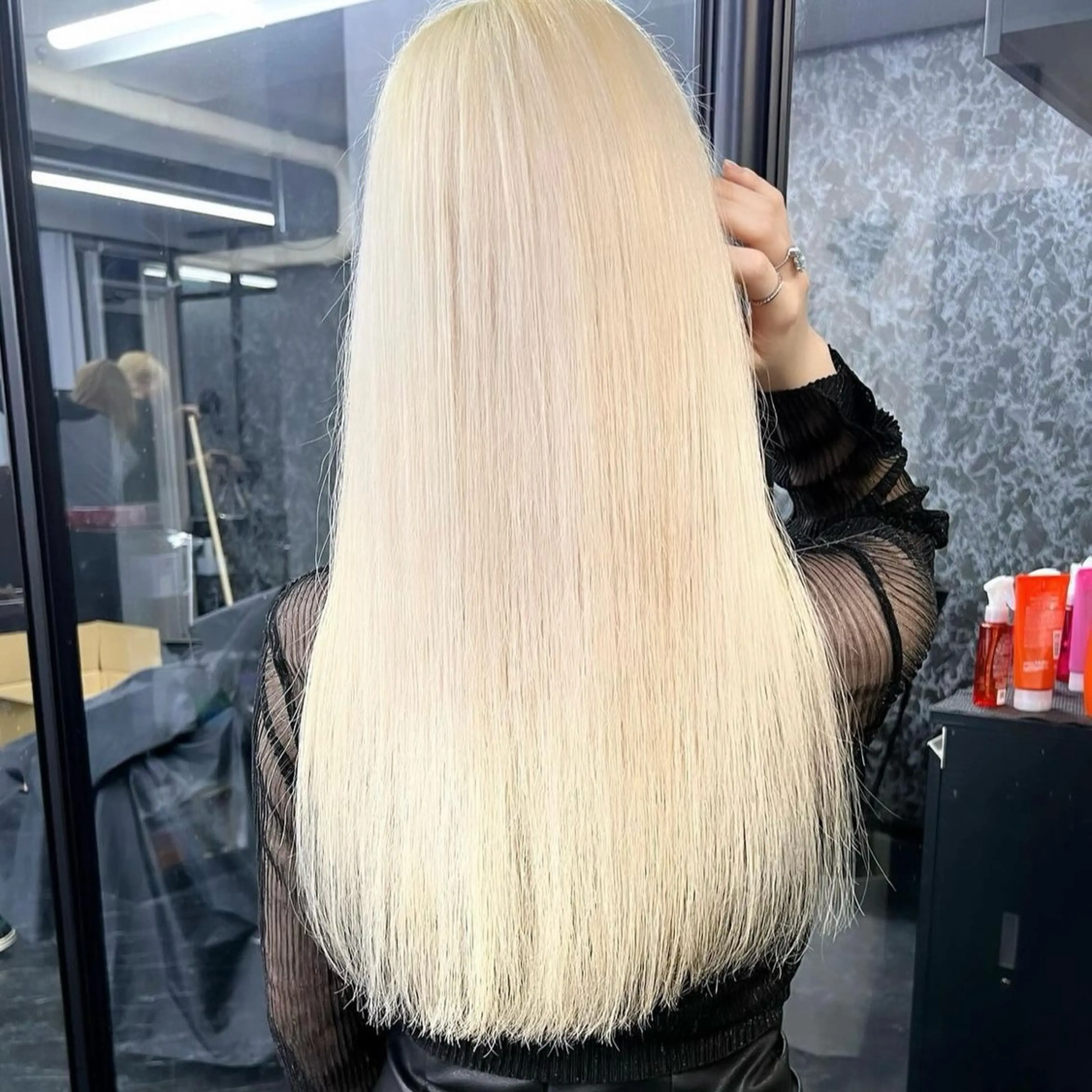 ロング カラー カット ヘアカラー トリートメント 梅田/韓国ヘア/ エクステ🤖ヒナのヘアスタイル