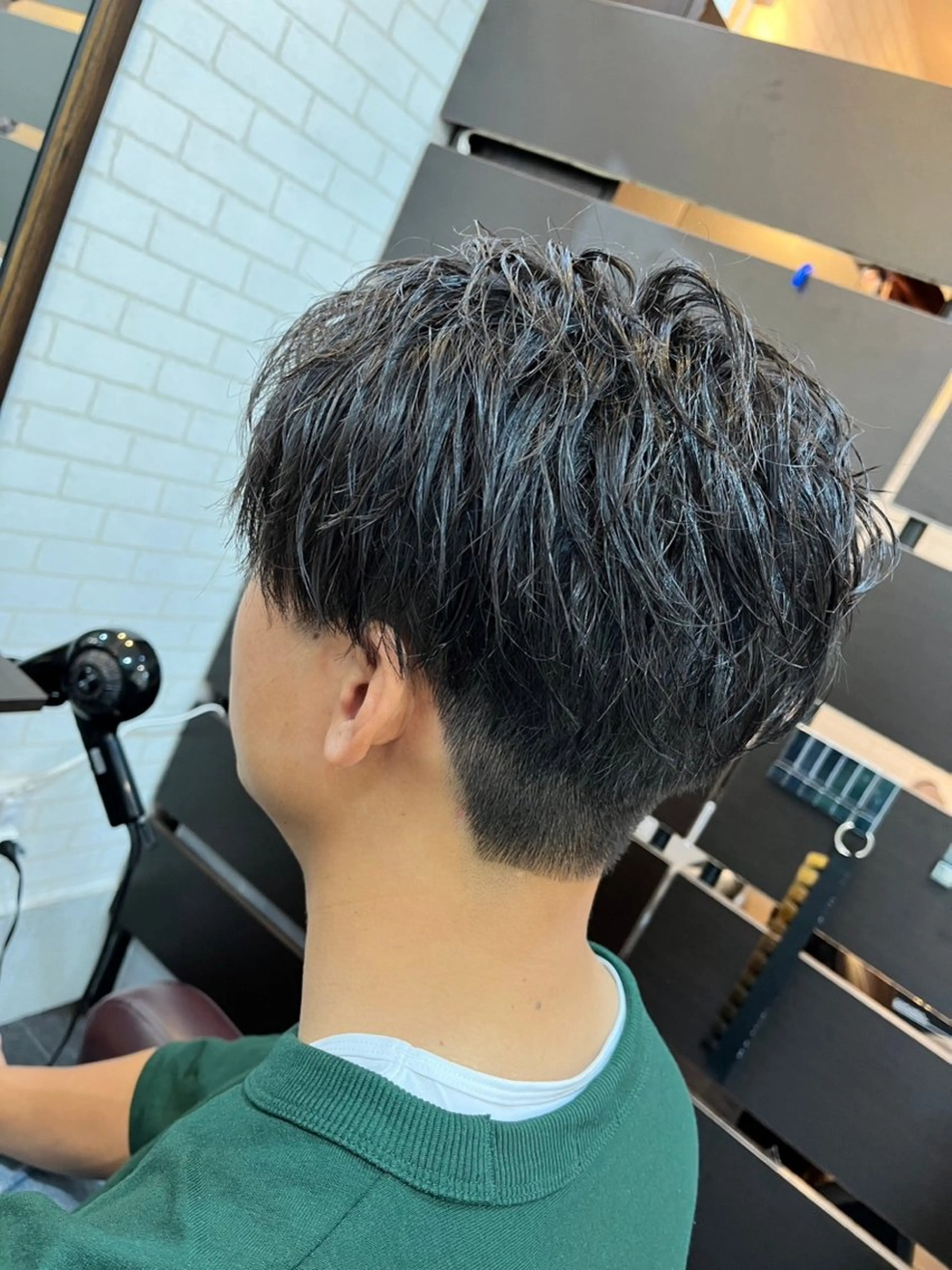 ショート カラー メンズ 米本 匠のヘアスタイル