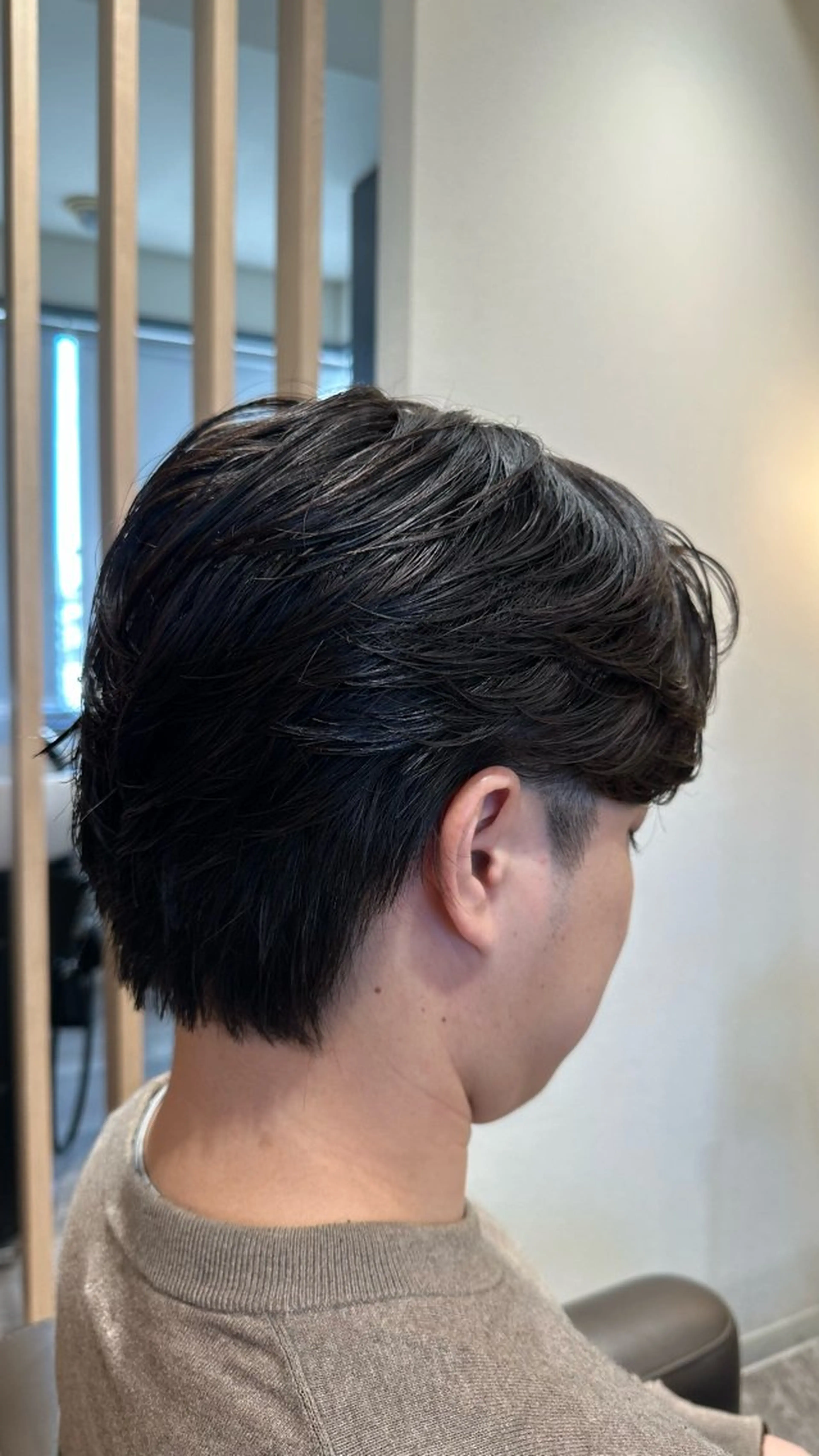 メンズ カット パーマ 【メンズパーマ】比嘉 啓人のヘアスタイル