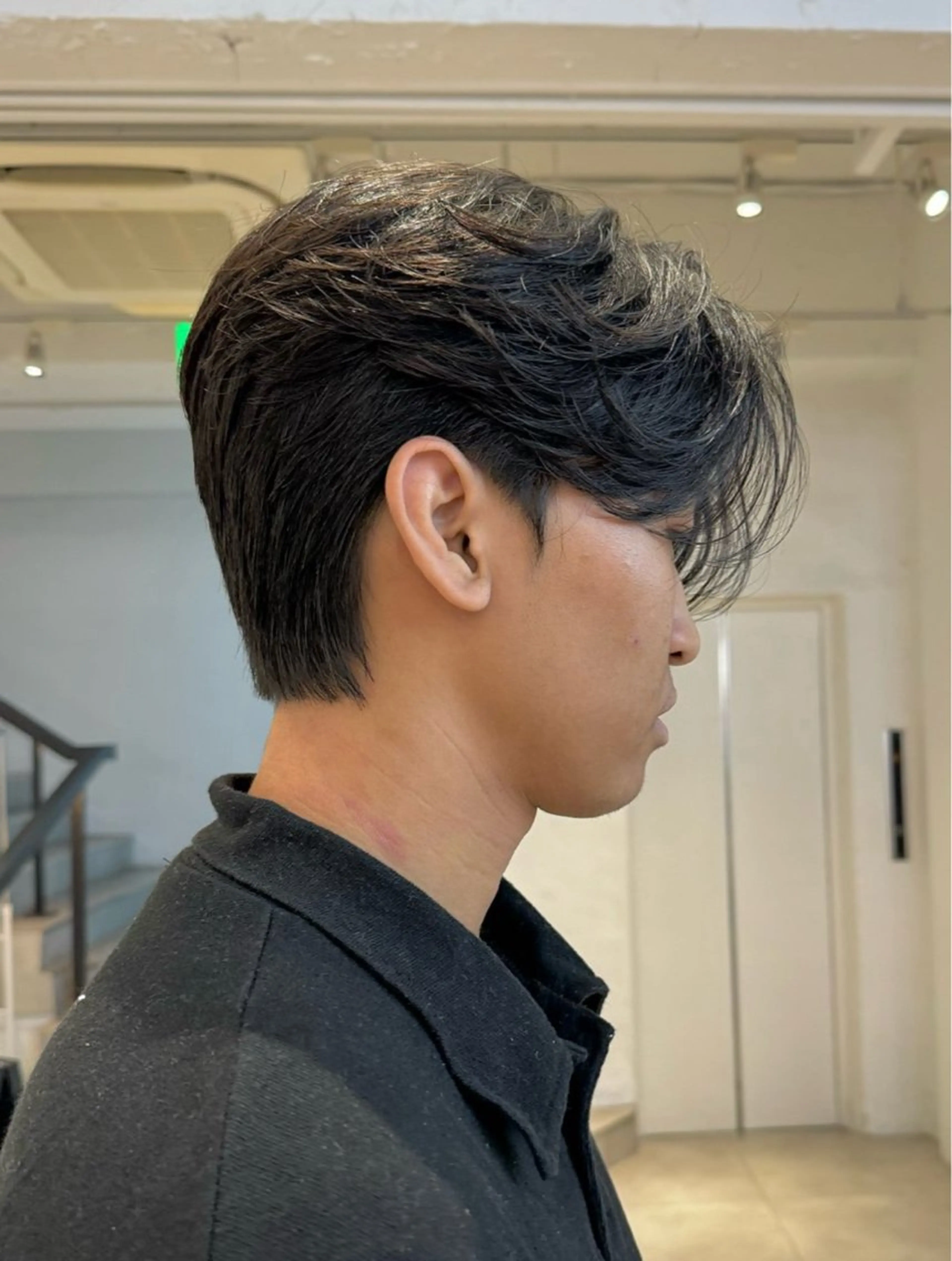 メンズ カット ハイトーン/パーマ/ メンズ / 櫻本🌐のヘアスタイル