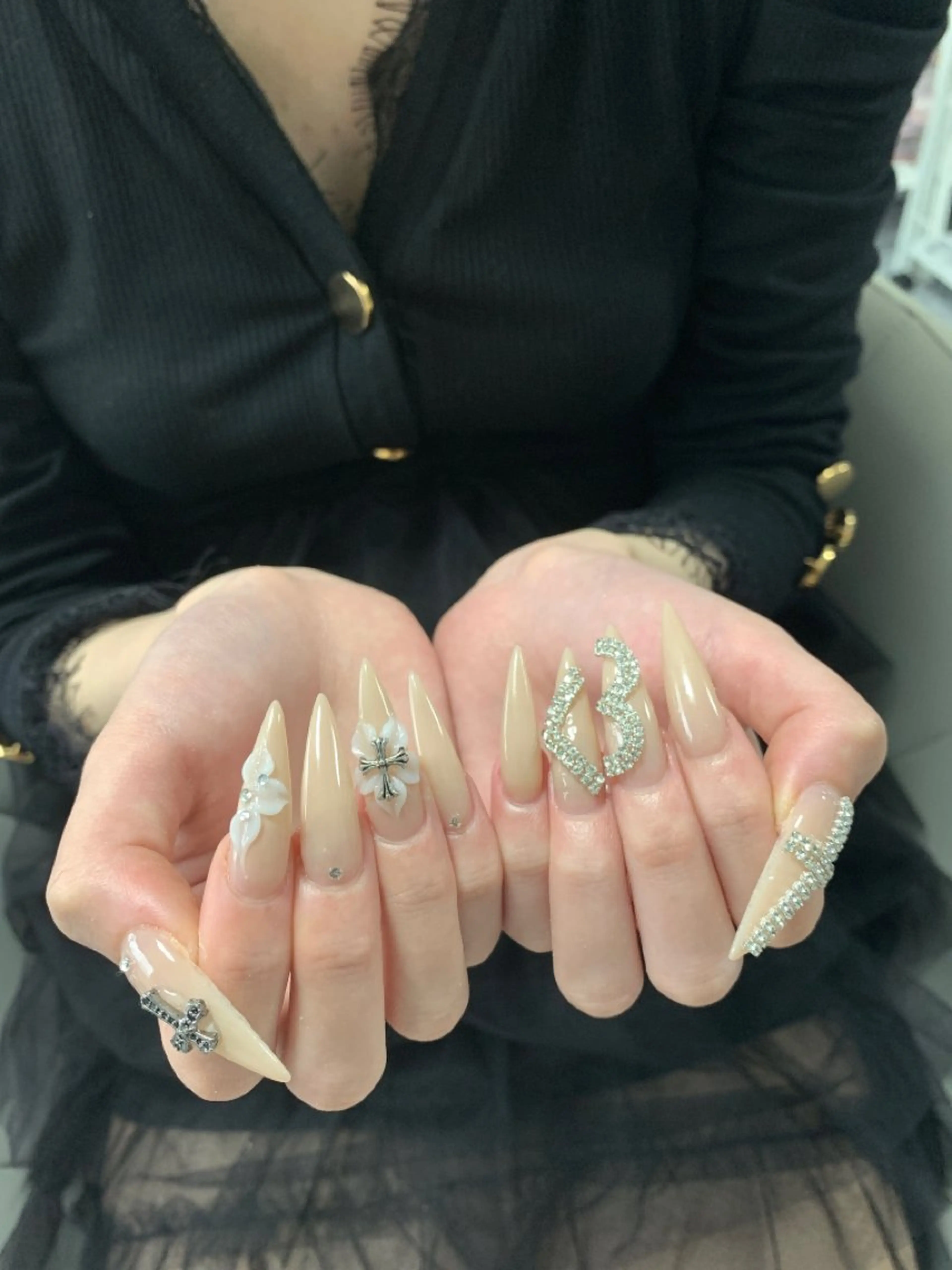 ネイル アートネイル ジェルネイル グラデーション キラキラネイル ニュアンスネイル ZUZU AMEE NAILのネイルデザイン