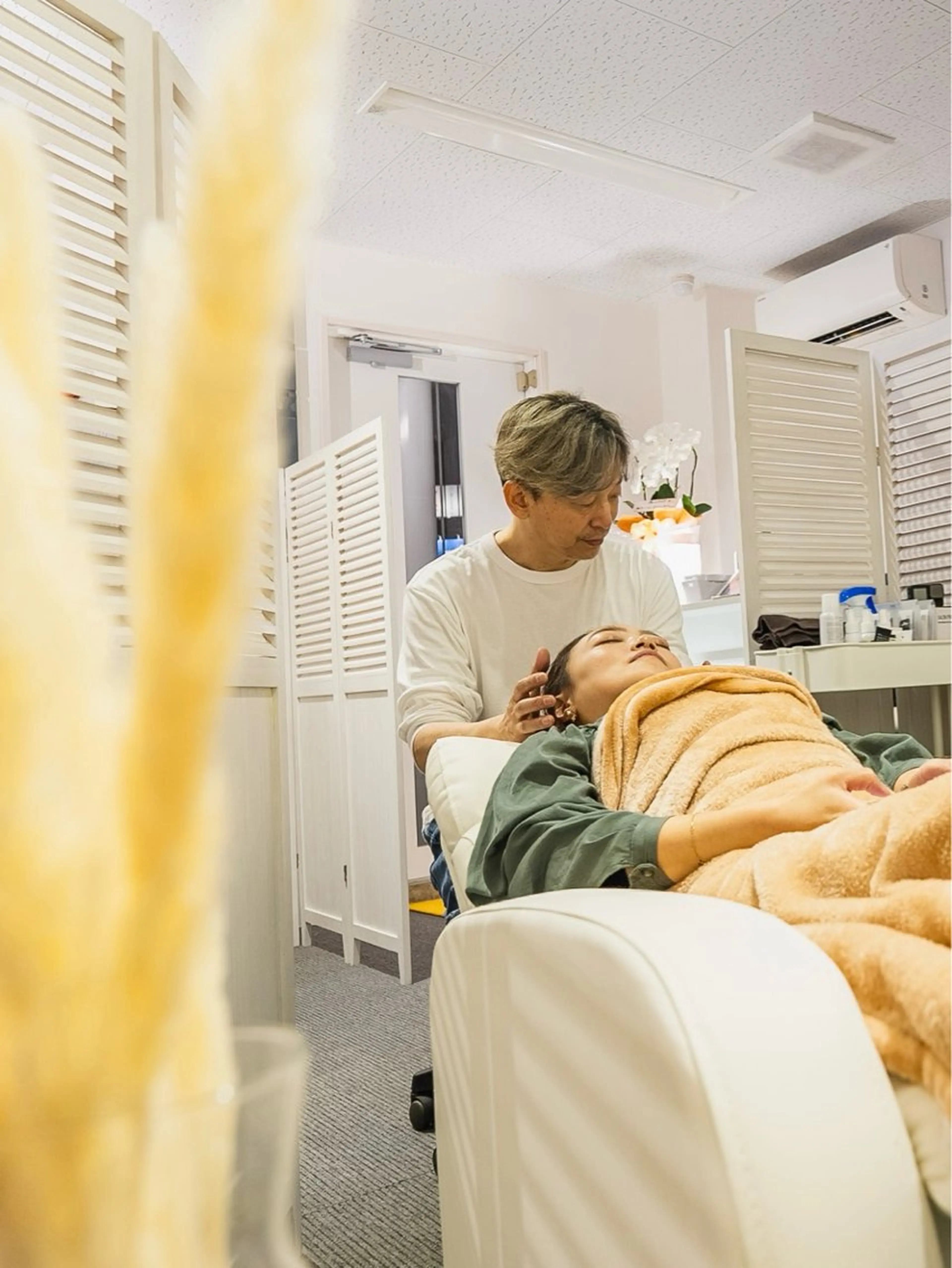 ドライヘッドスパ　肩こり・首こり・眼精疲労・頭痛改善 60分　¥8,800→ご新規様¥3,980の写真