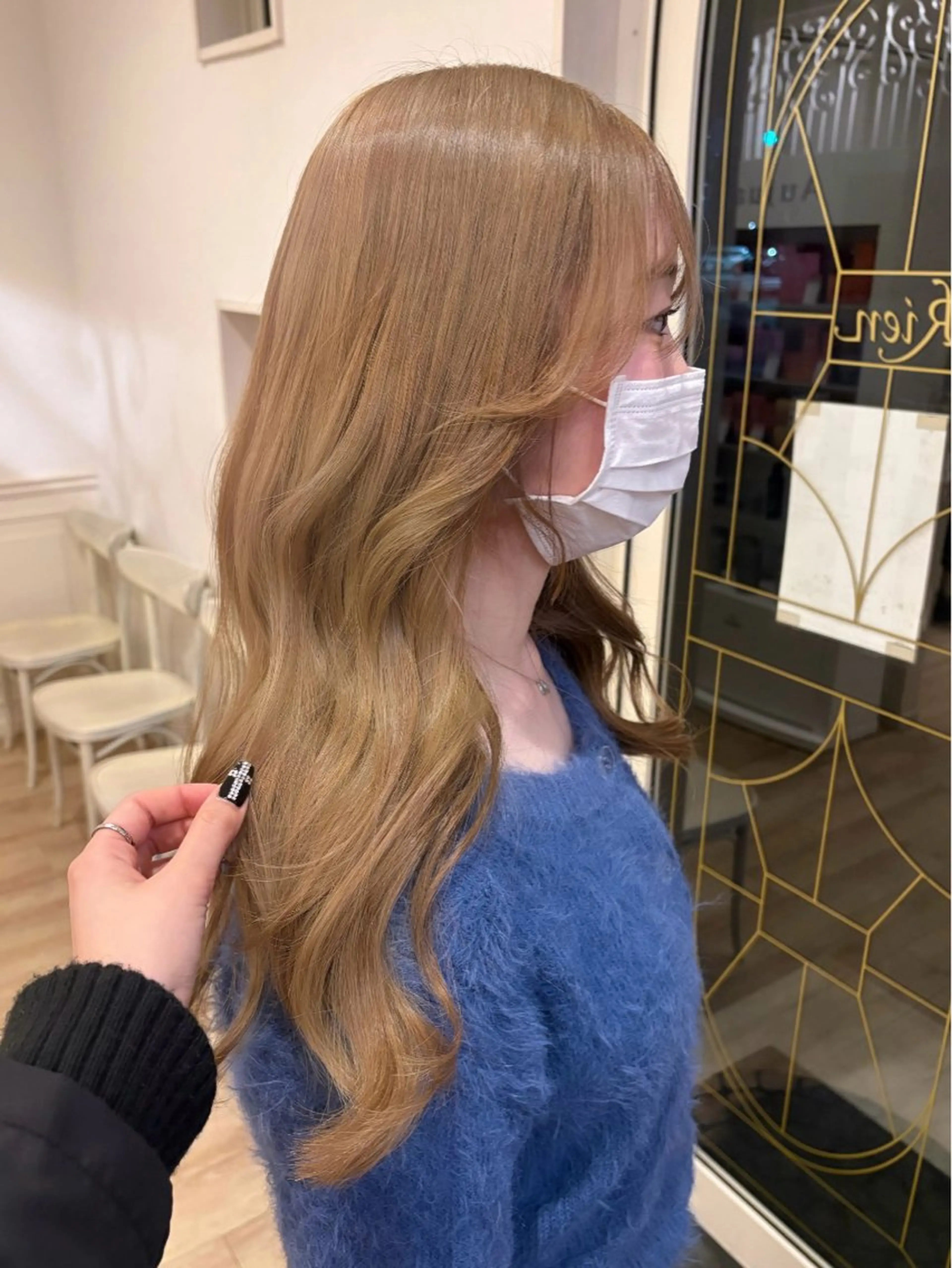 ロング カラー 艶感暖色カラー🥀/ レイヤー / れいかのヘアスタイル