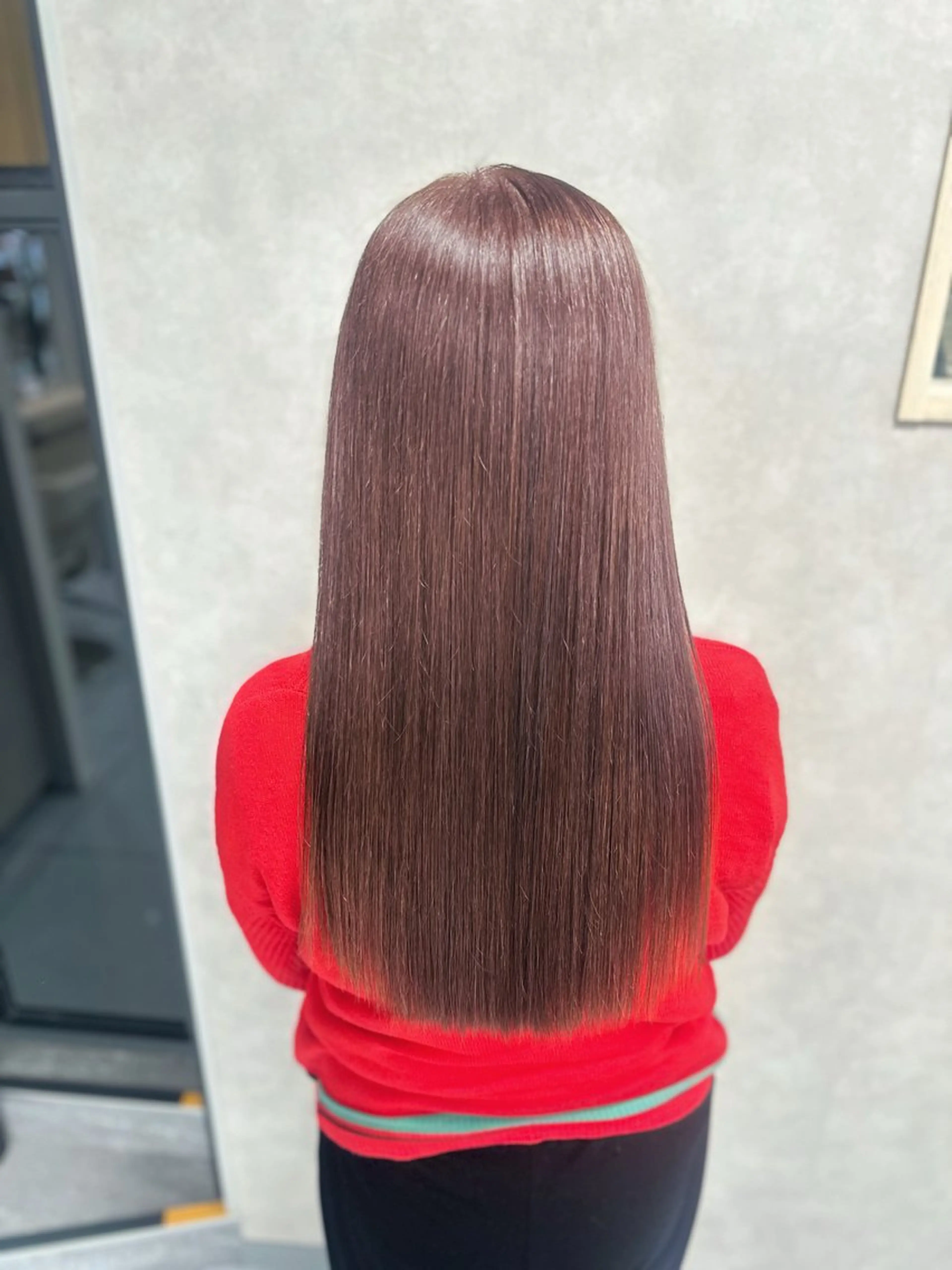 ロング カラー 髪質改善 カット ヘアカラー トリートメント 髪質改善/縮毛矯正 /レイヤー岡部のヘアスタイル