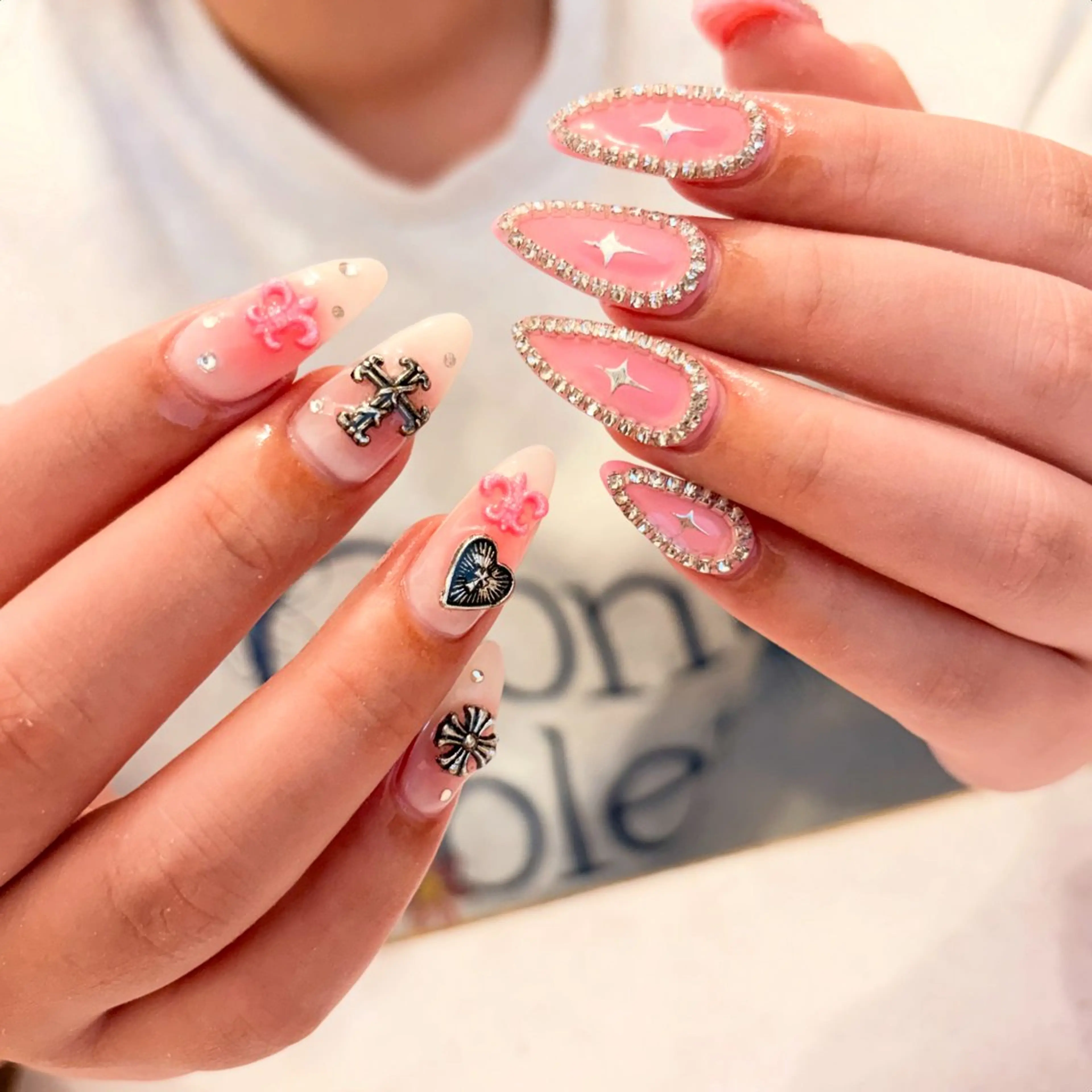 ネイル ハンドネイル Sea  nail by emaのネイルデザイン